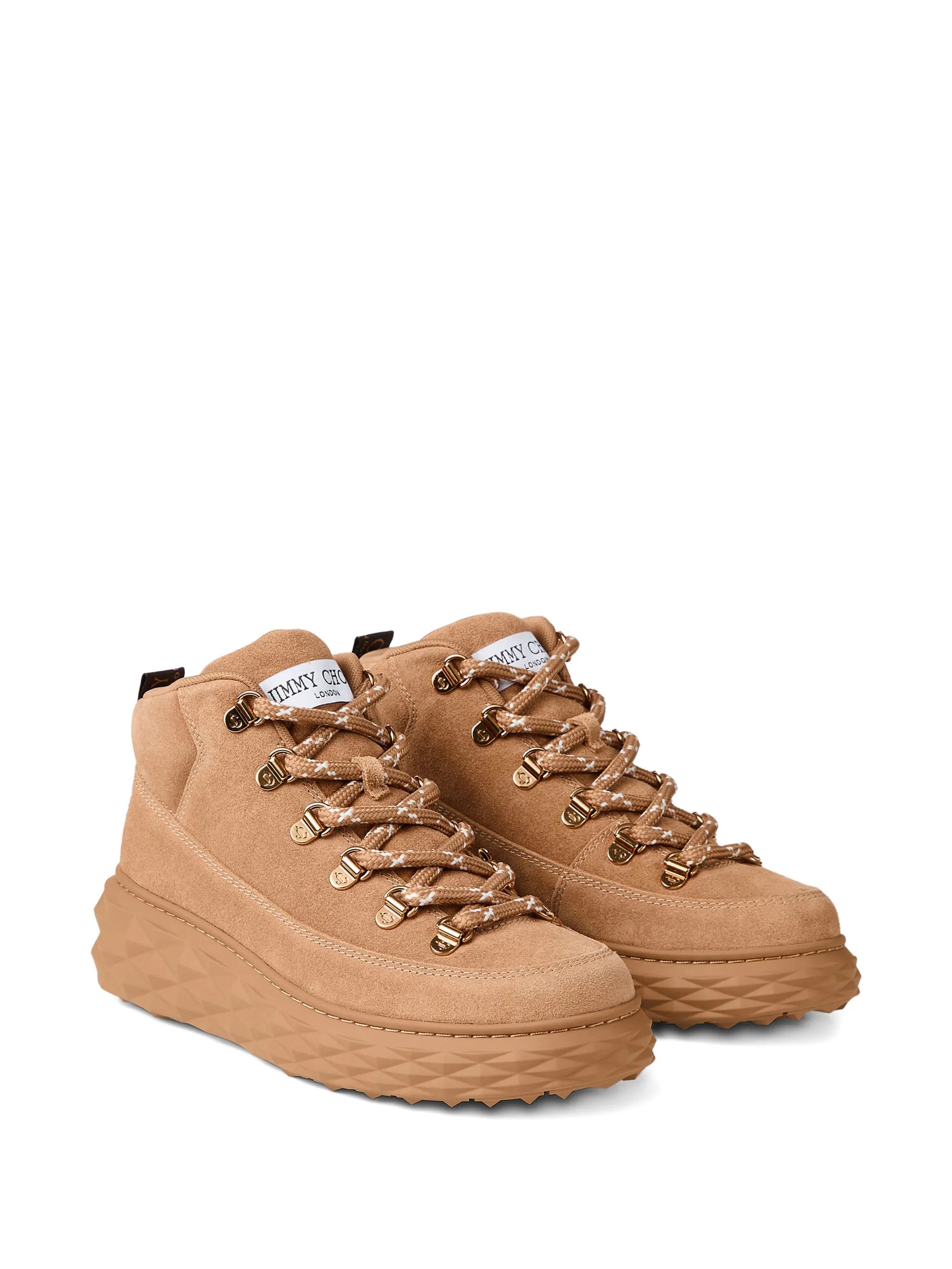 Jimmy Choo Diamond Maxi Hike F suede high - top sneakers