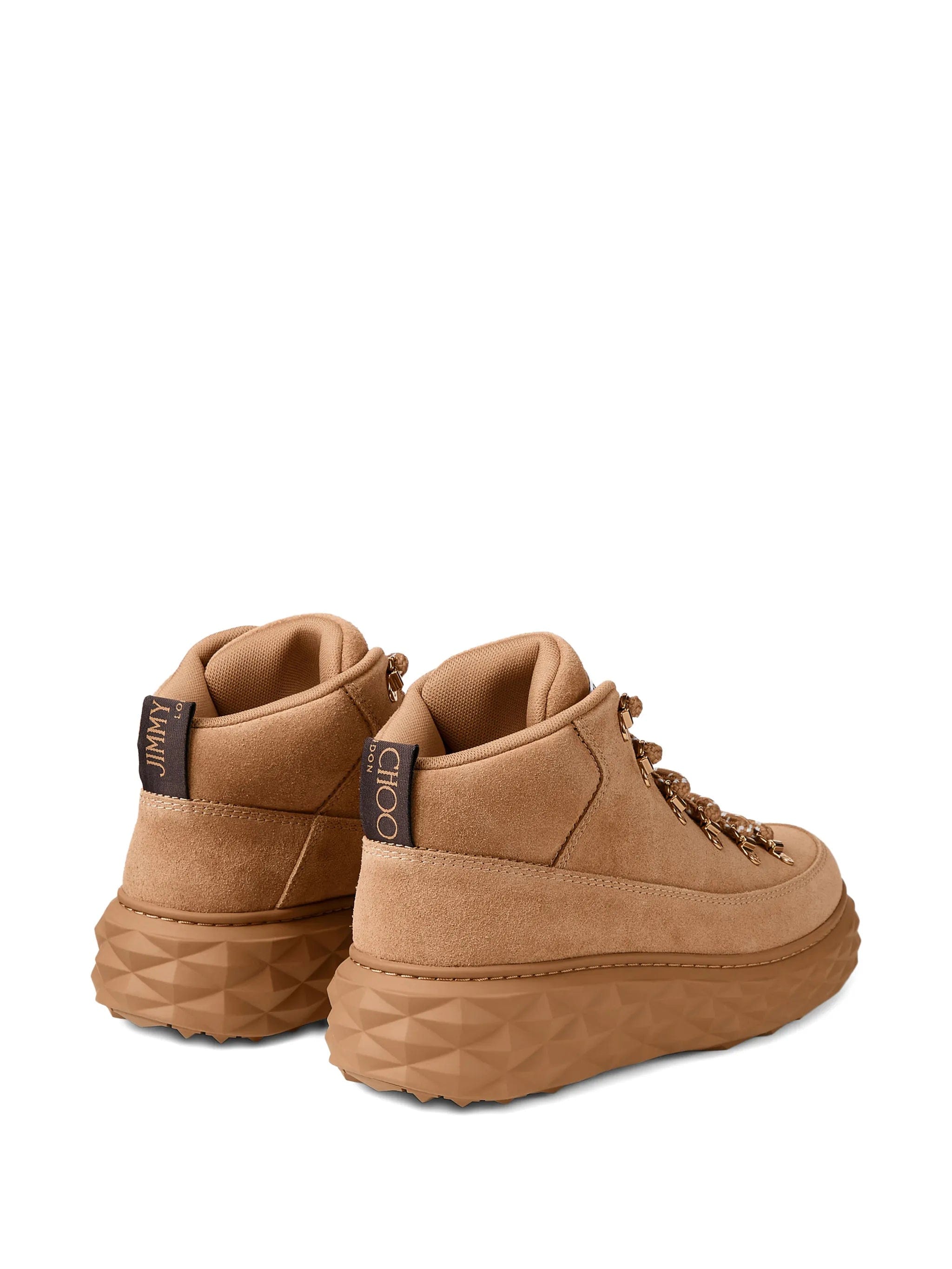 Jimmy Choo Diamond Maxi Hike F suede high - top sneakers