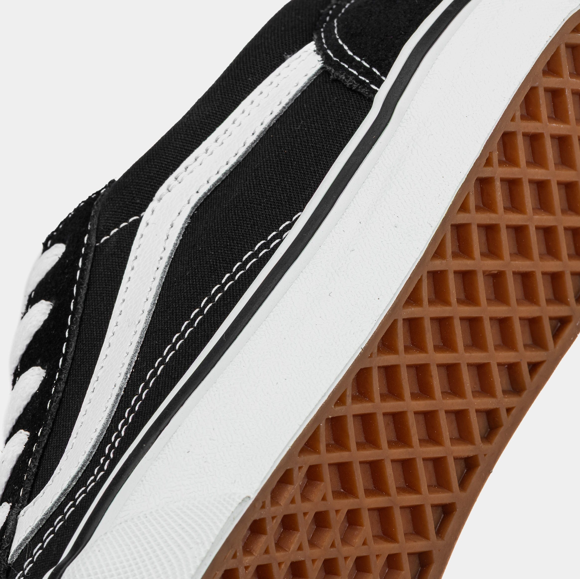 Vans Old Skool Grade School Lifestyle Shoes (Black/White)