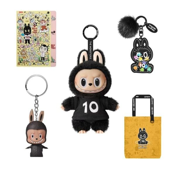 POP MART Labubu The Monsters LABUBU 10th Anniversary Limited Exclusive Set A