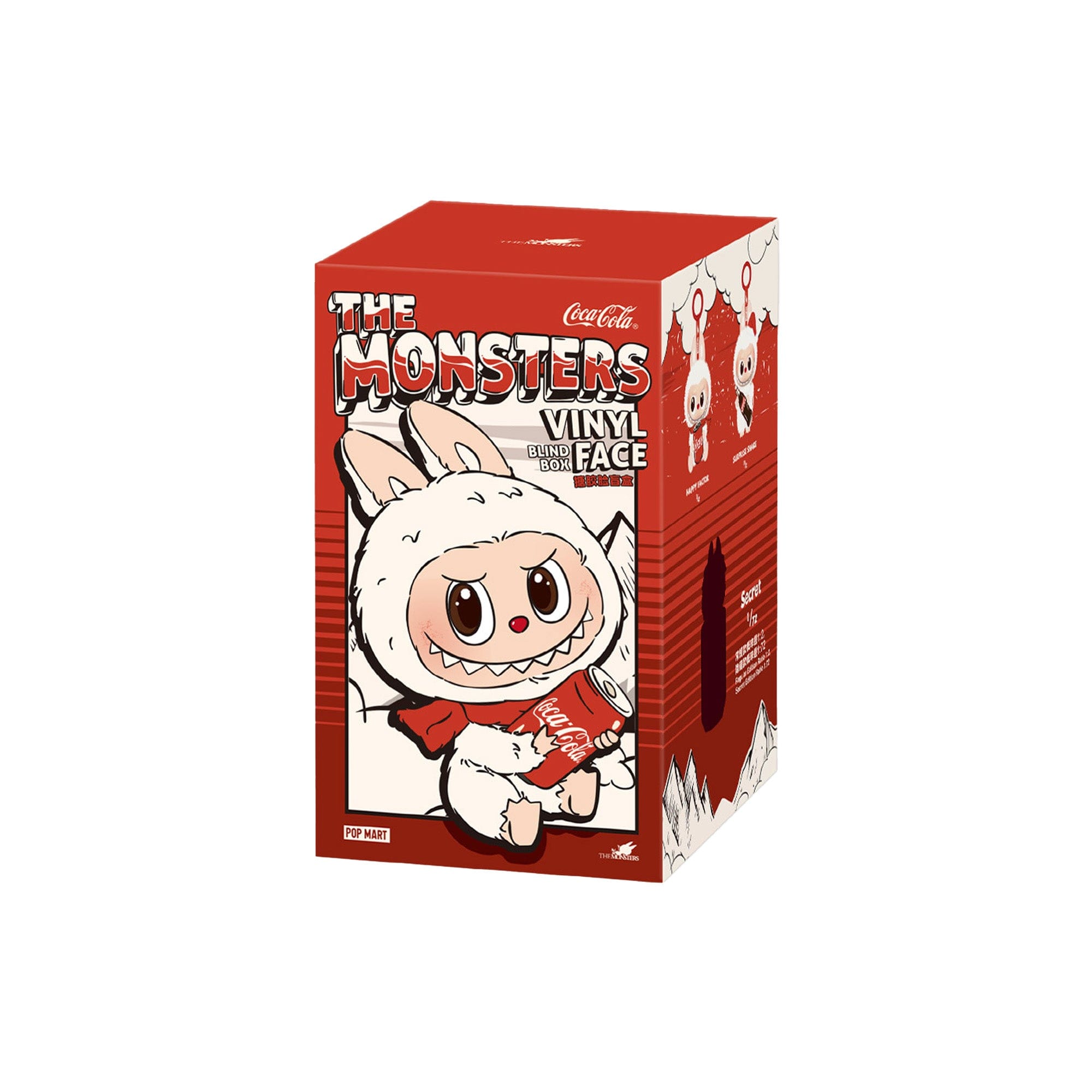 POP MART THE MONSTERS LABUBU COCA - COLA SERIES Vinyl Face (6 Blind Boxes)
