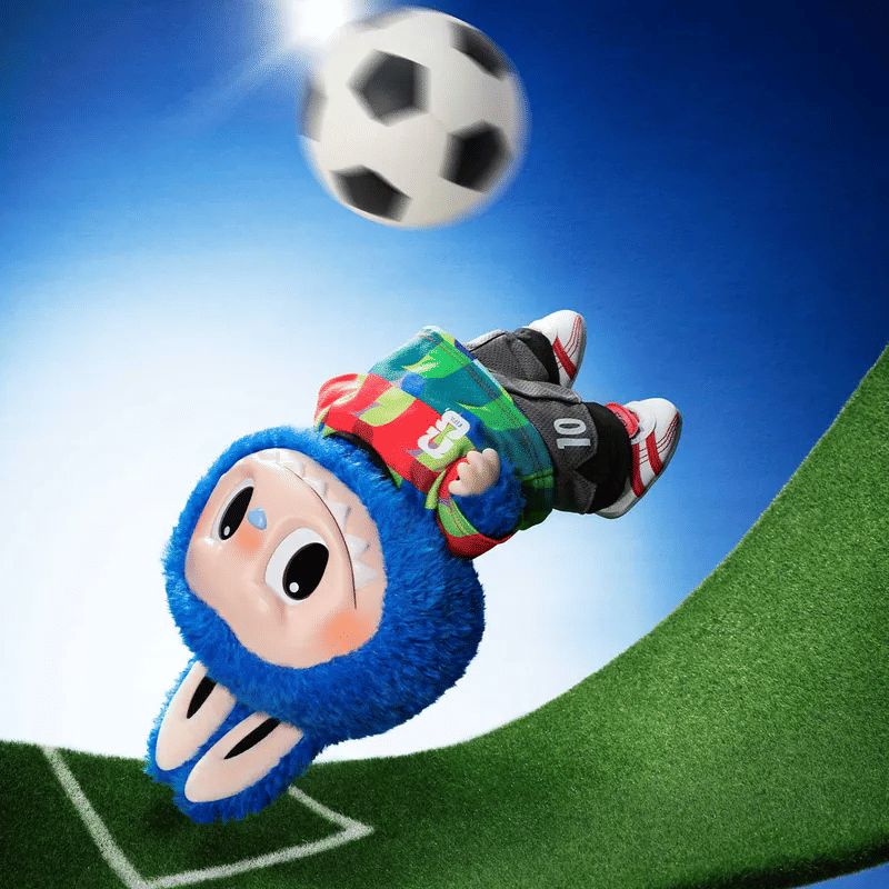 POP MART LABUBU THE MONSTERS x FIFA SERIES - Catch the Win 搪膠毛絨公仔