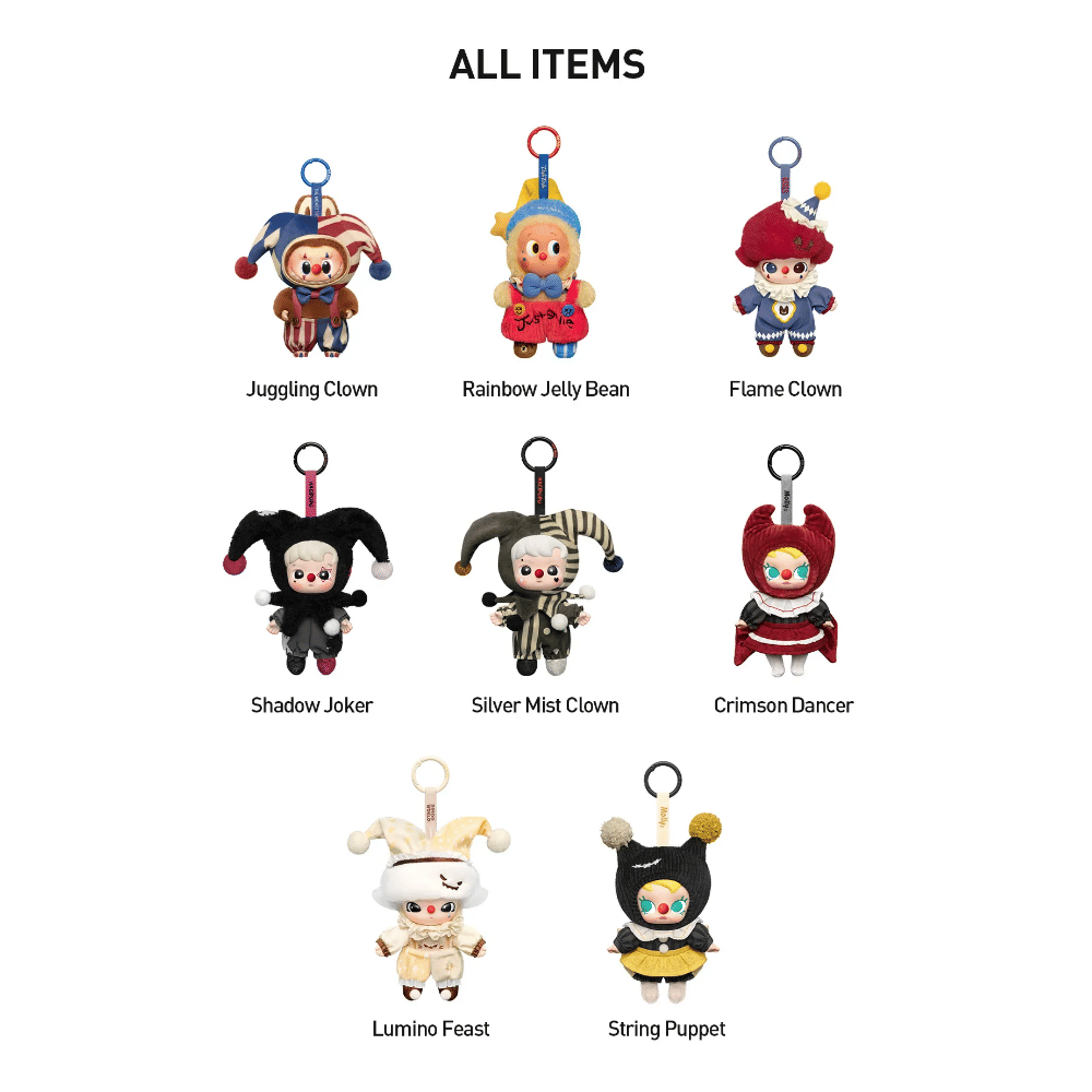 POP MART LABUBU THE MONSTERS 小丑 WHY SO SERIOUS SERIES 盲盒