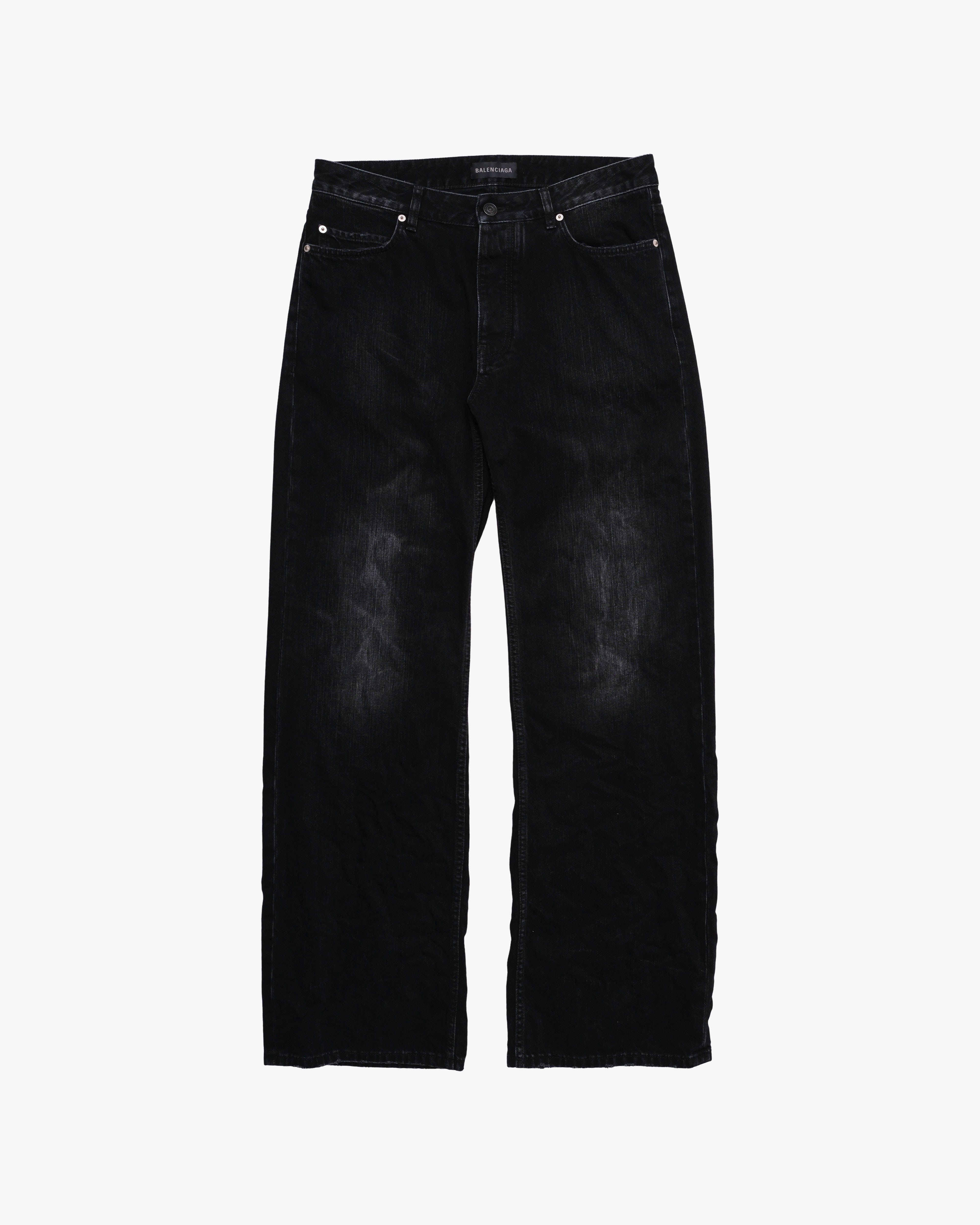 Balenciaga - Men's Distressed Fit - (Demin)