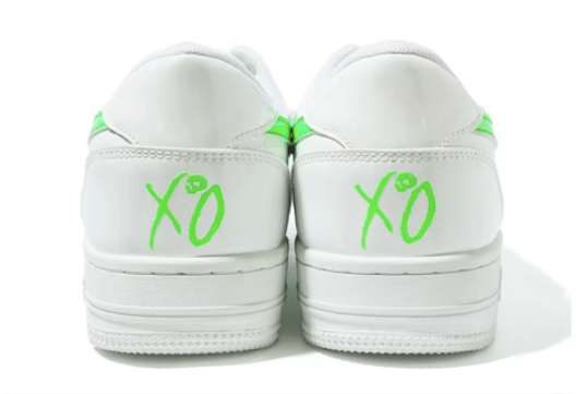 BAPE A Bathing Ape Bape Sta Low Weeknd XO White