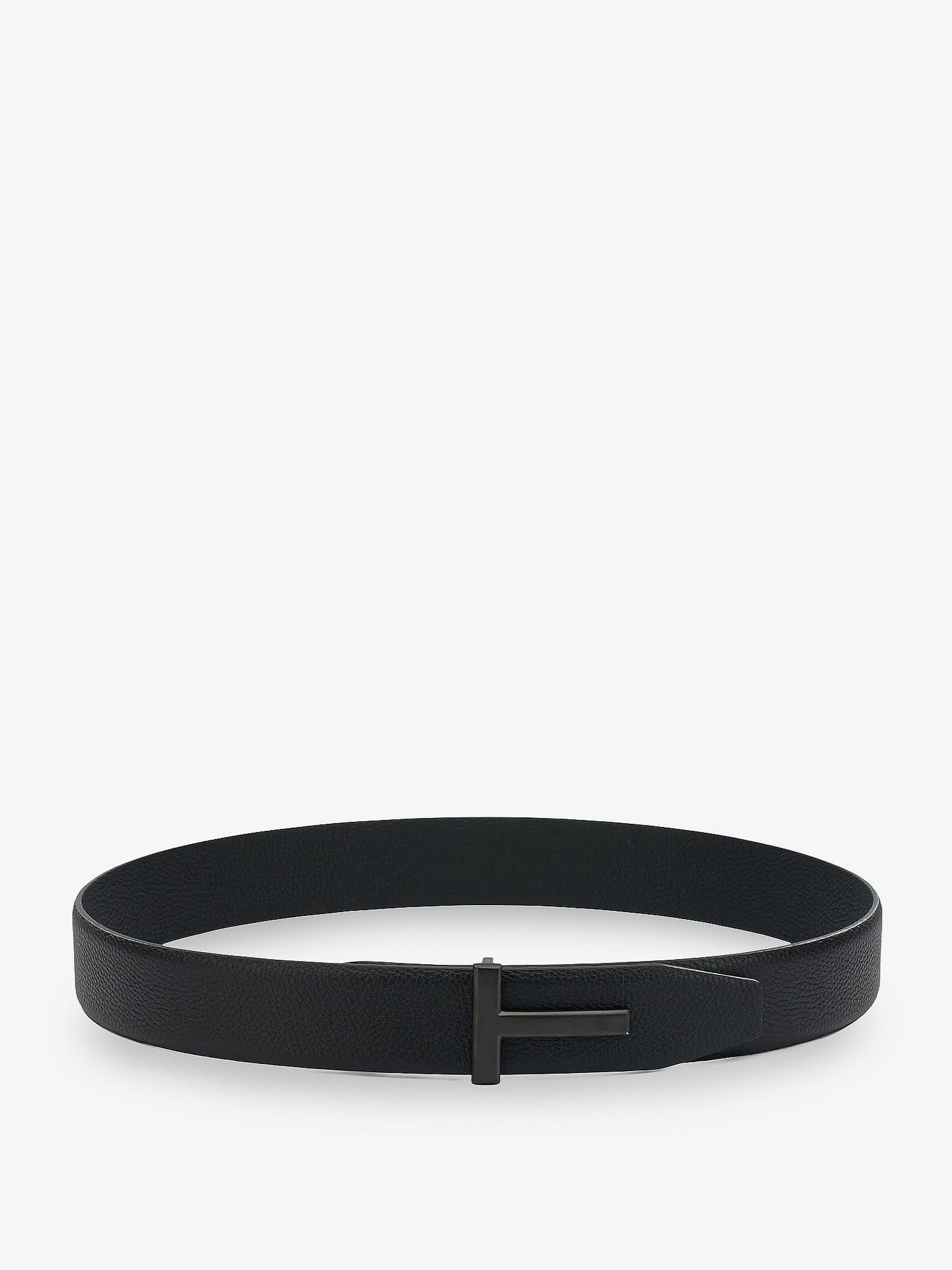 TOM FORD Hammered leather belt
