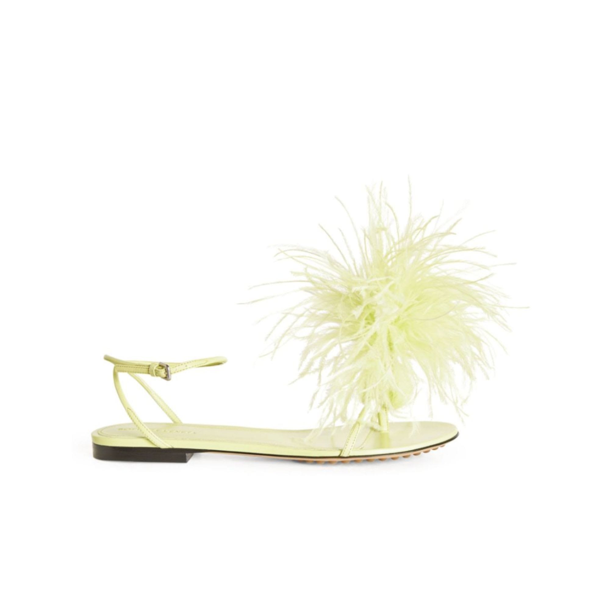 Bottega Veneta Feather - Embellished Sandals