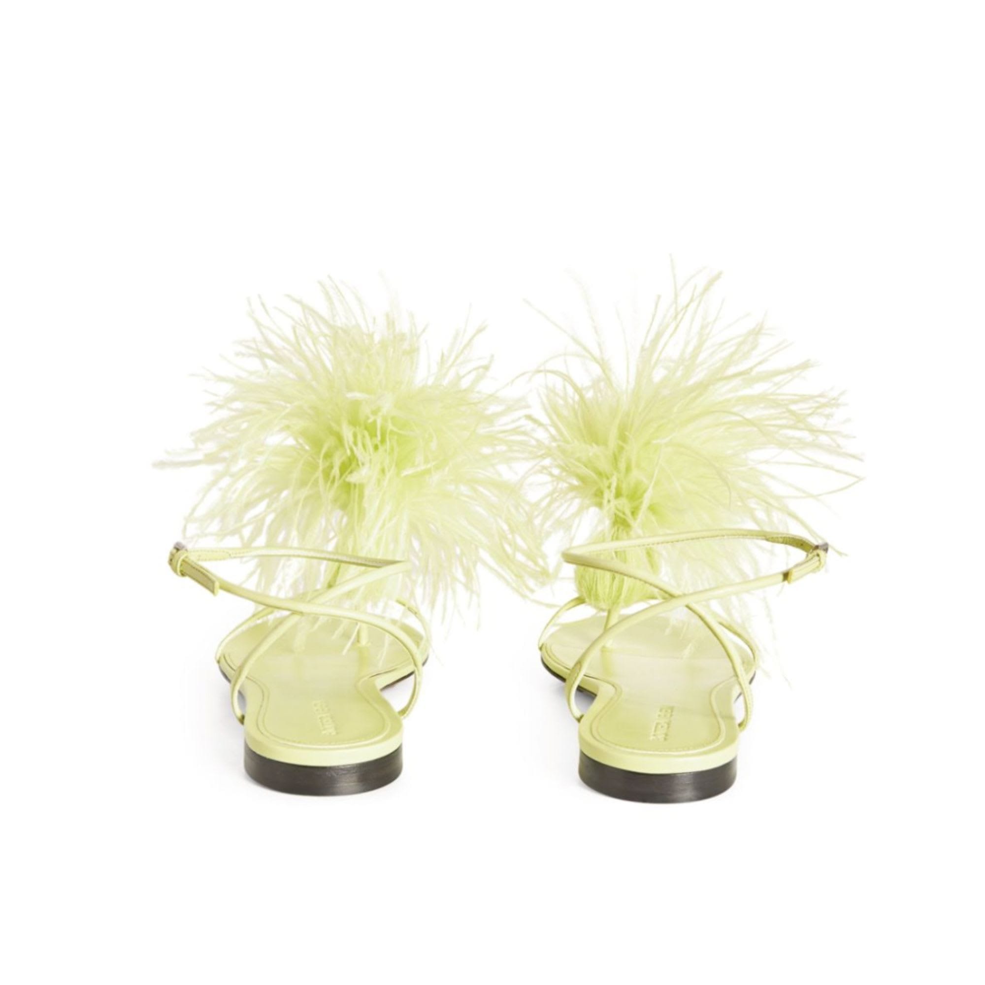 Bottega Veneta Feather - Embellished Sandals