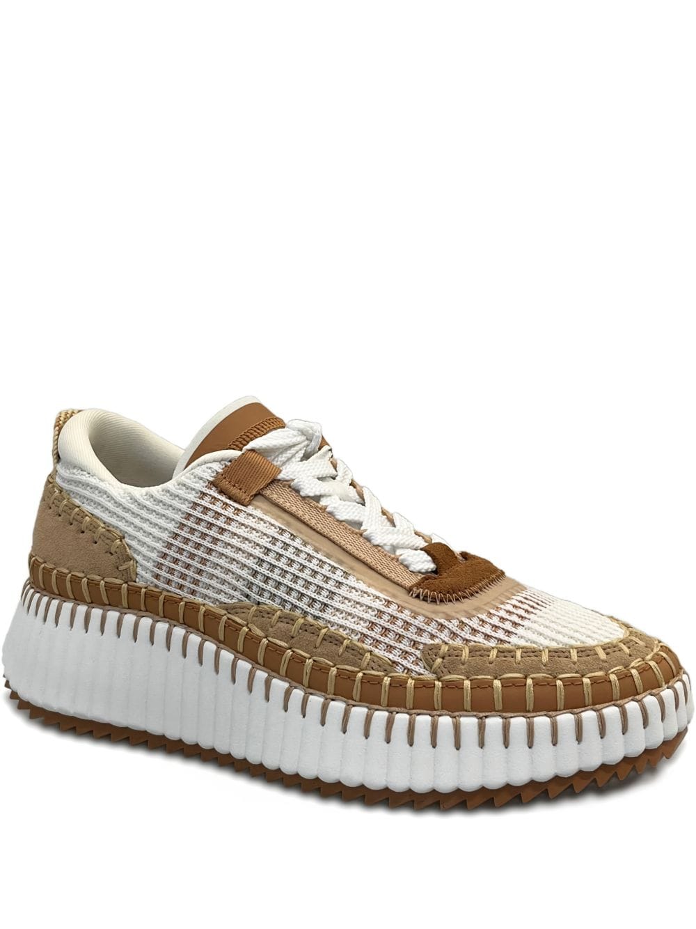 Chloé Nama Sneaker — Brown