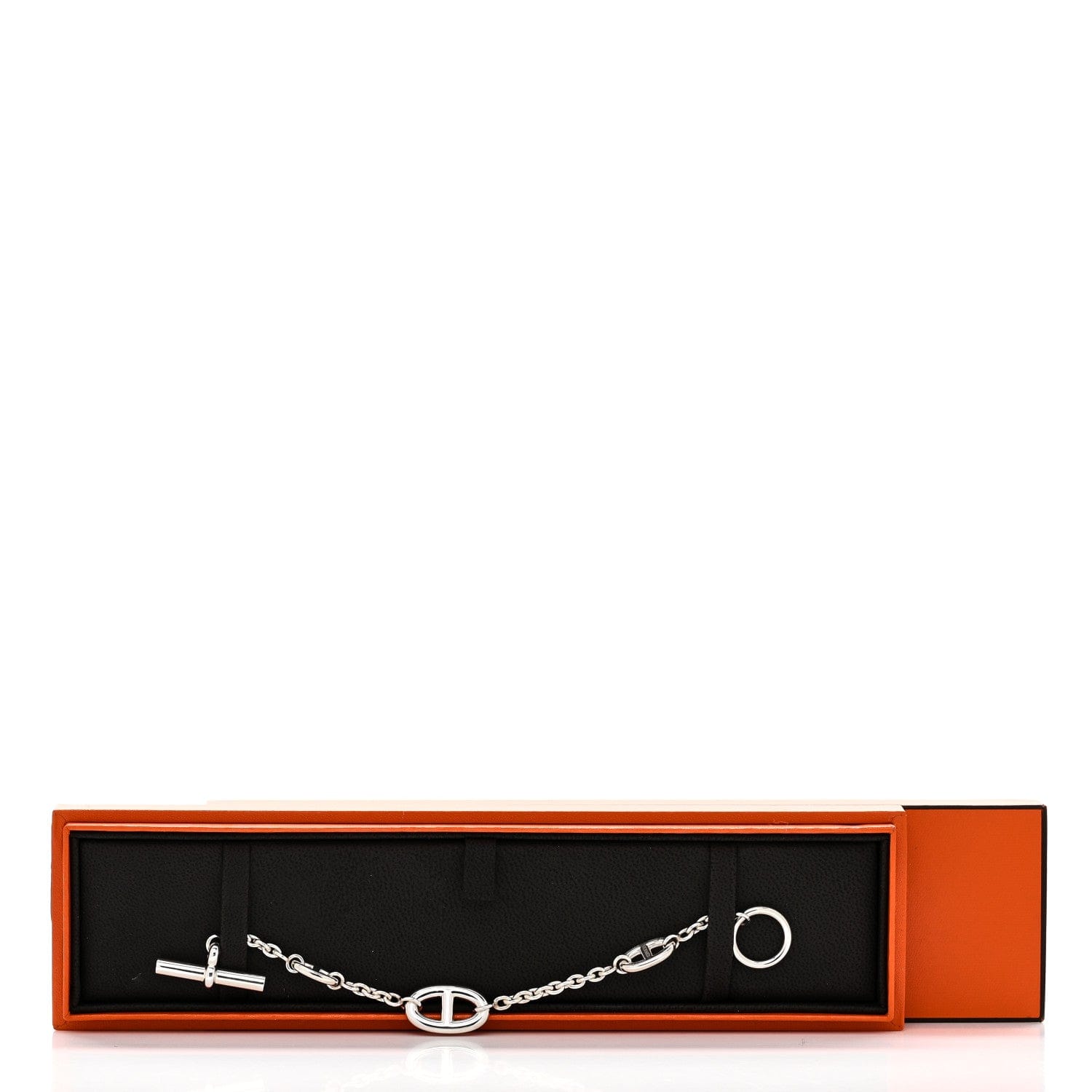 Hermes Sterling Silver Farandole Bracelet ST