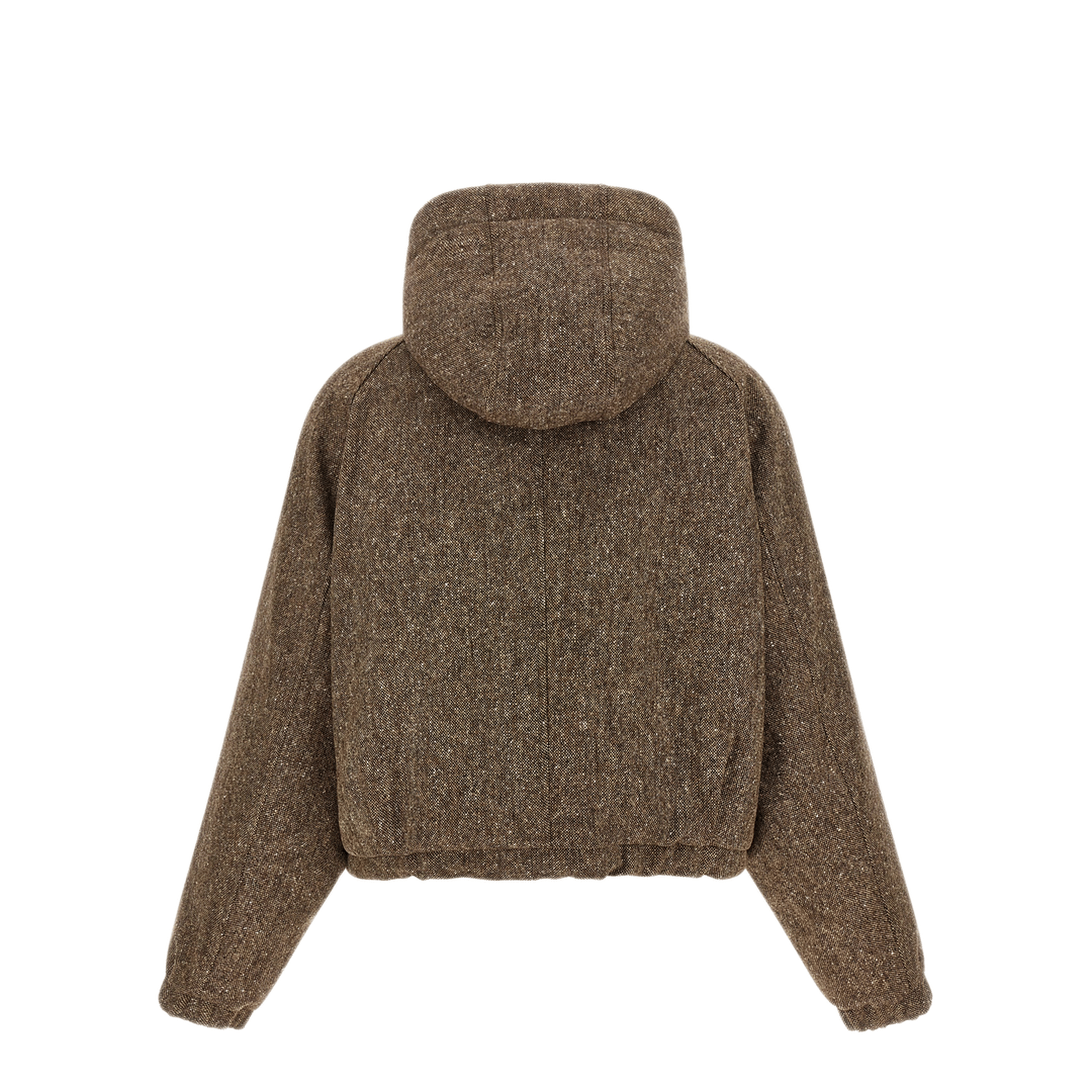 Brunello Cucinelli Donegal Tweed Down Jacket