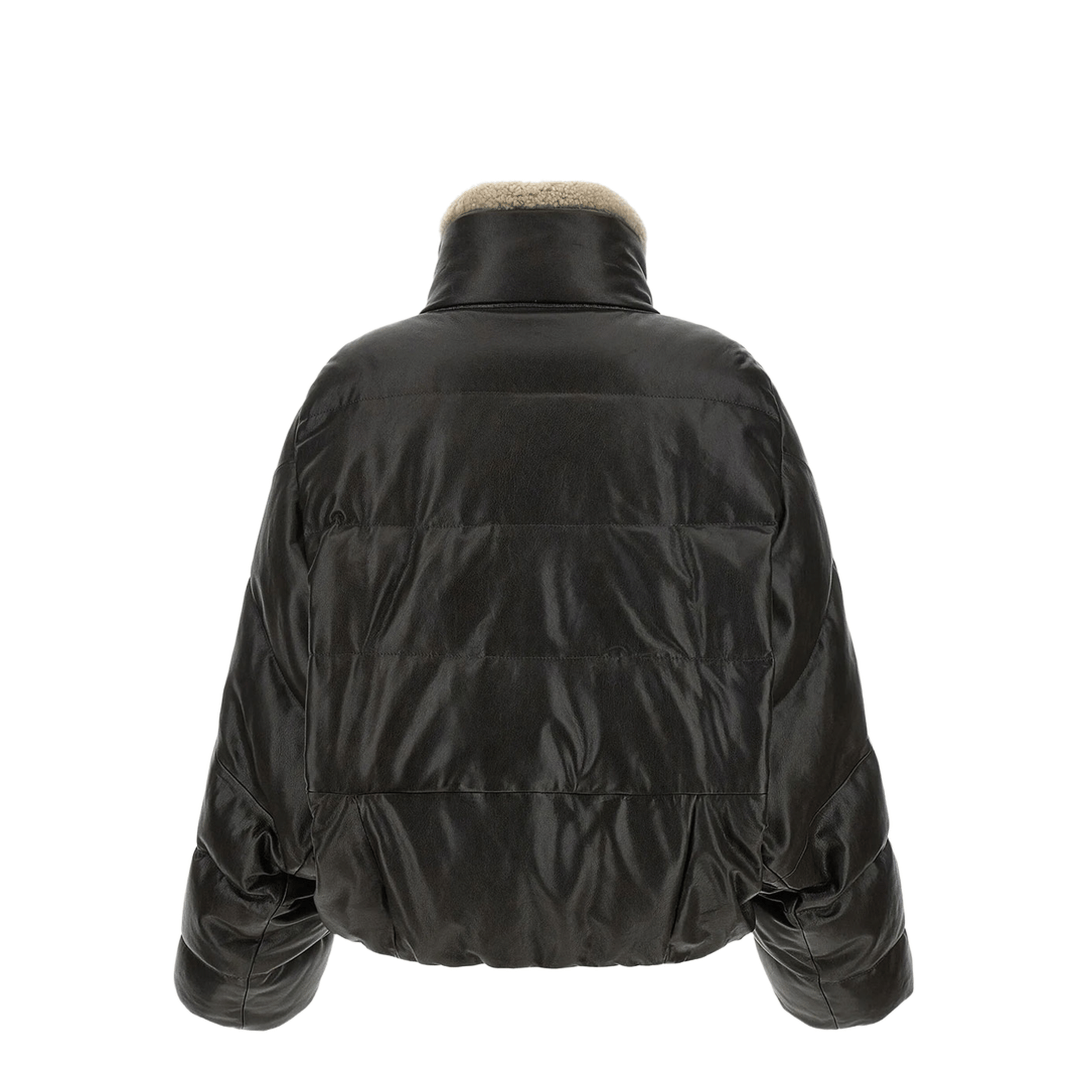 Brunello Cucinelli Padded Leather Jacket