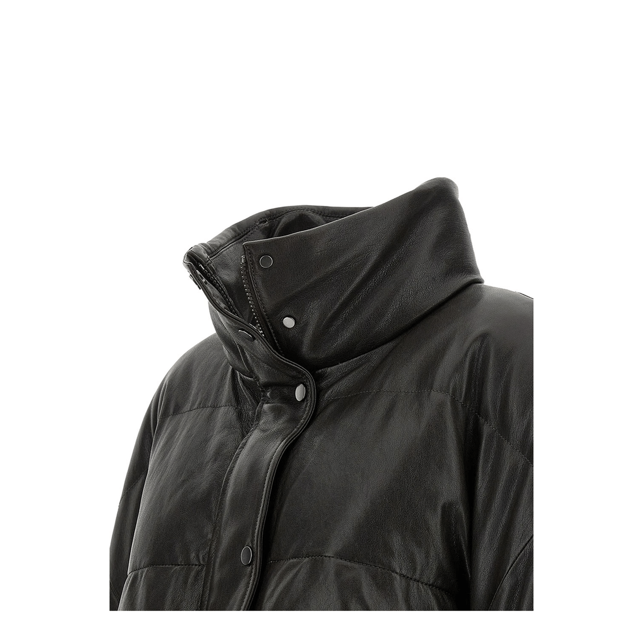 Brunello Cucinelli Padded Leather Jacket