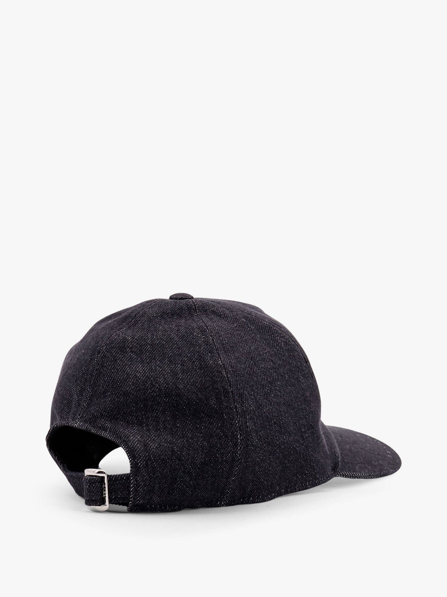 Fendi Denim baseball hat with logo embroidery