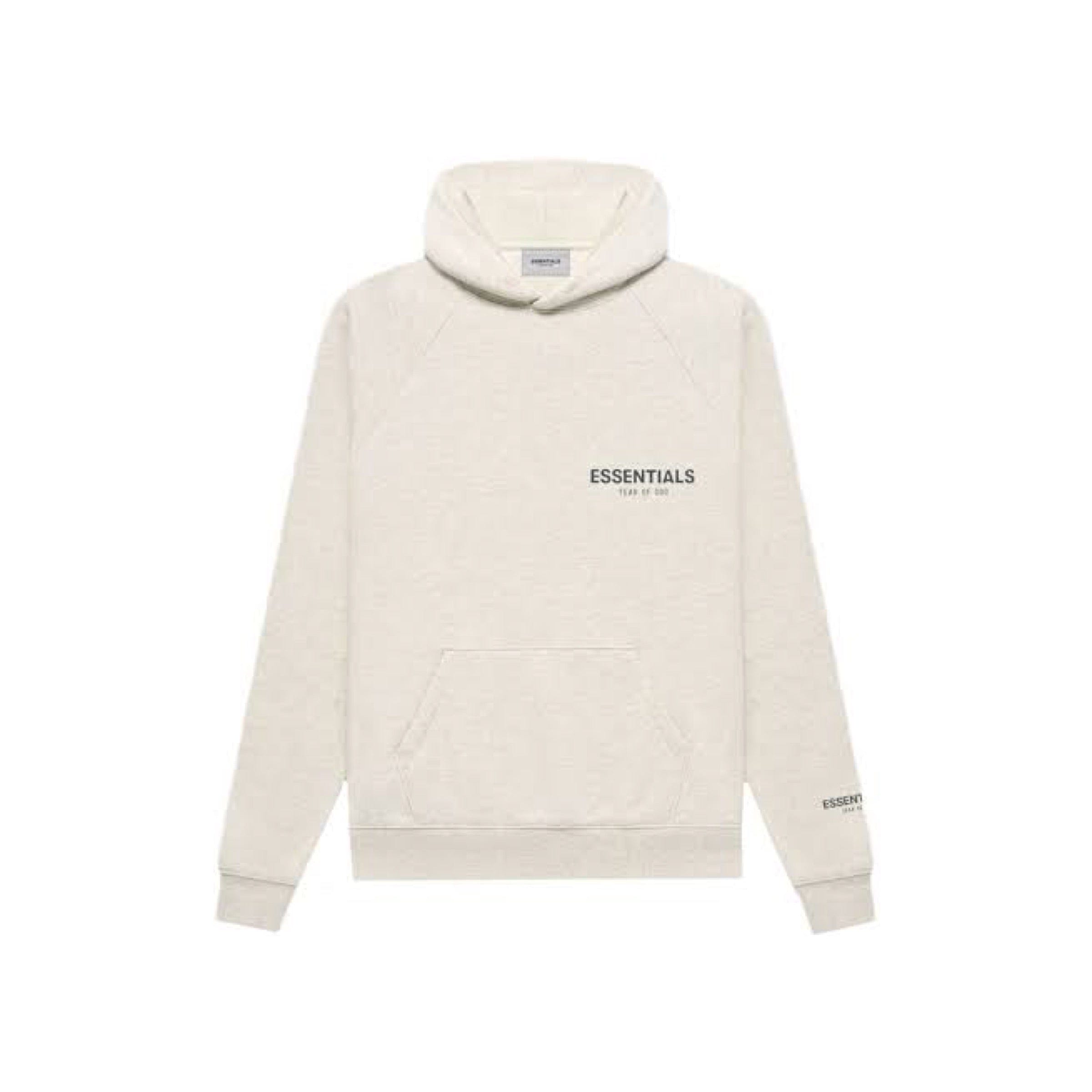 Fear of God ESSENTIALS Hoodie - Oatmeal (Core Collection)