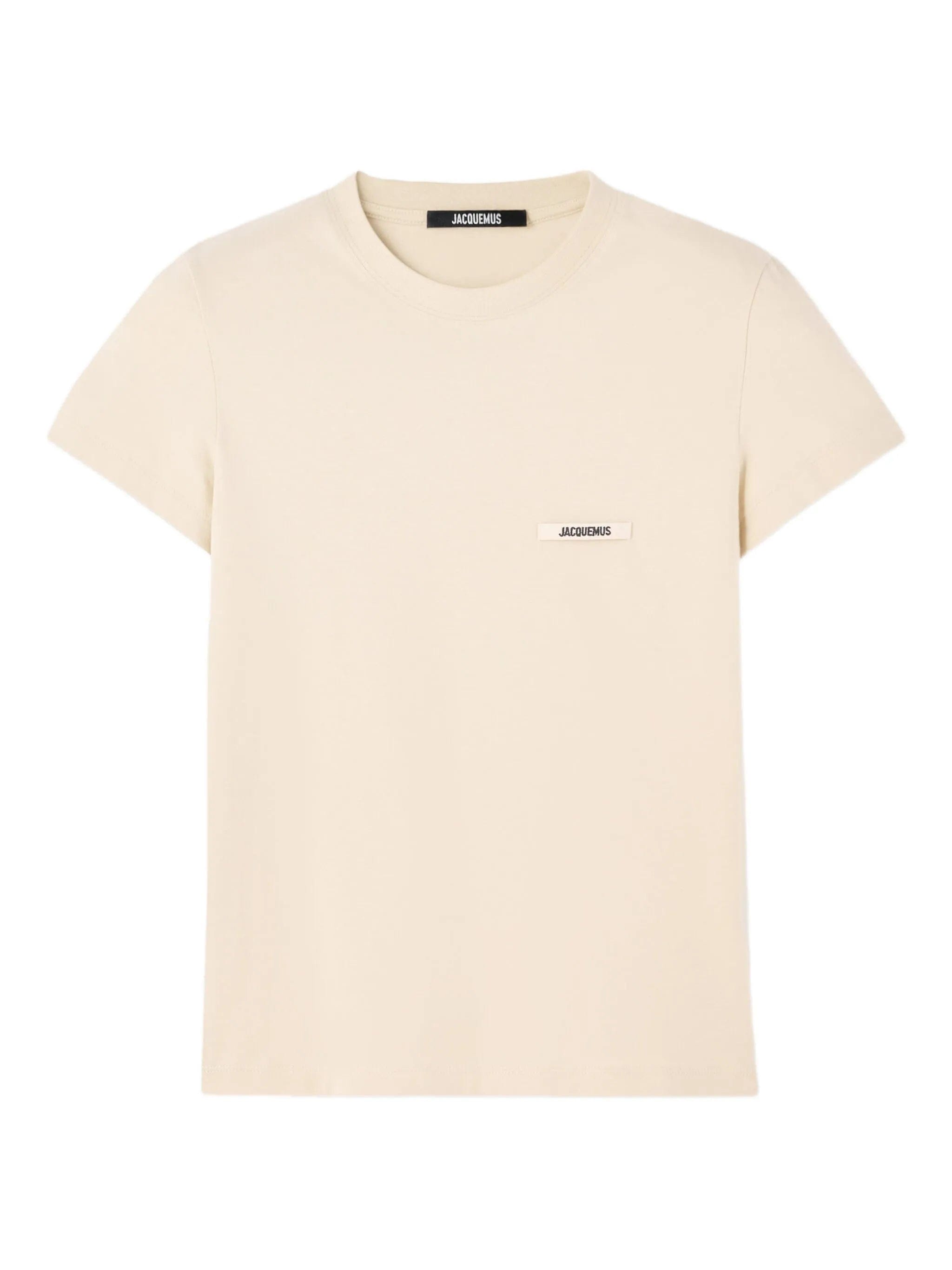 Jacquemus Le T - shirt Gros Grain top