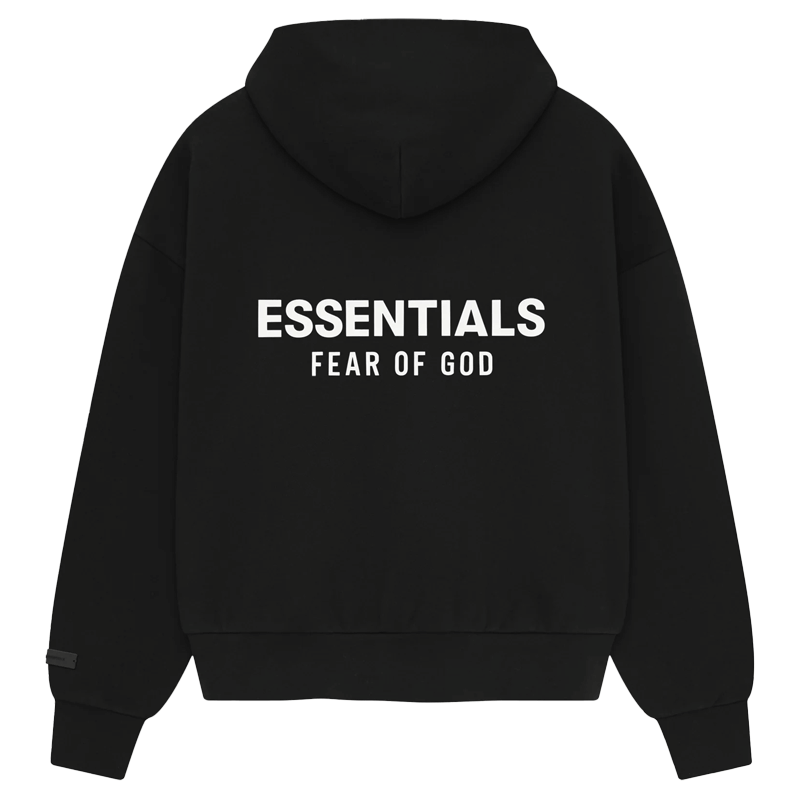 Fear of God Essentials Classic Hoodie Vintage Black (2025)