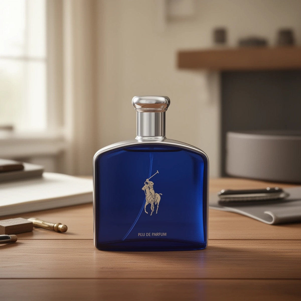 Ralph Lauren 533733 4.2 oz Polo Blue by Ralph Lauren Eau De Parfum Spray for Men