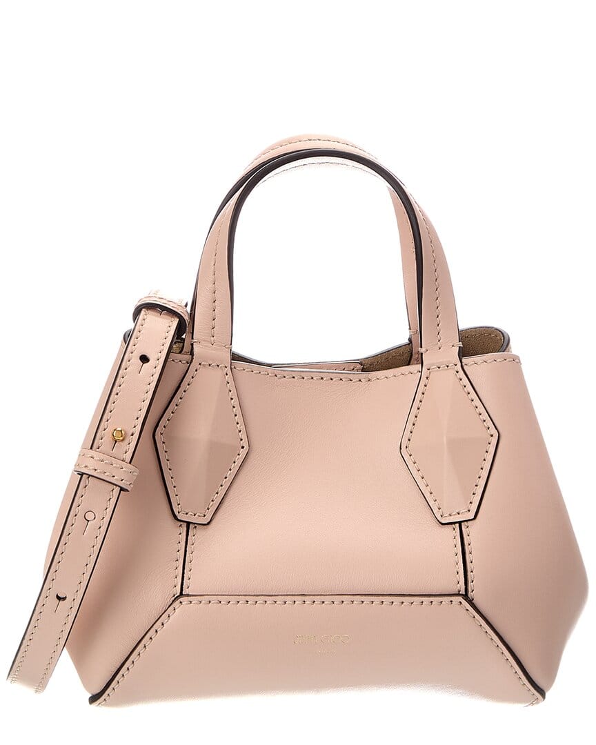 Jimmy Choo Diamond Xs Leather Tote