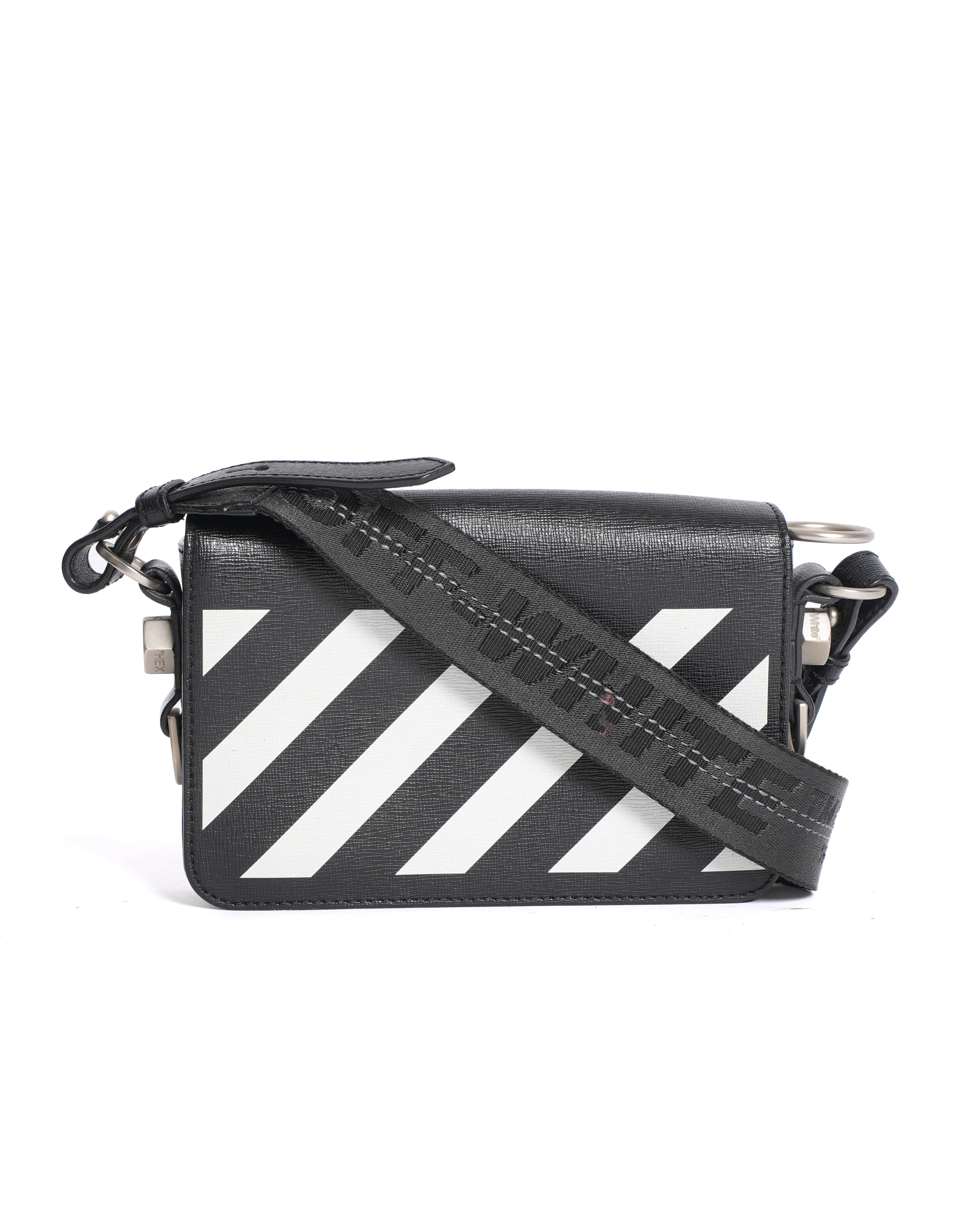 Off - White Diag Mini Flap Bag