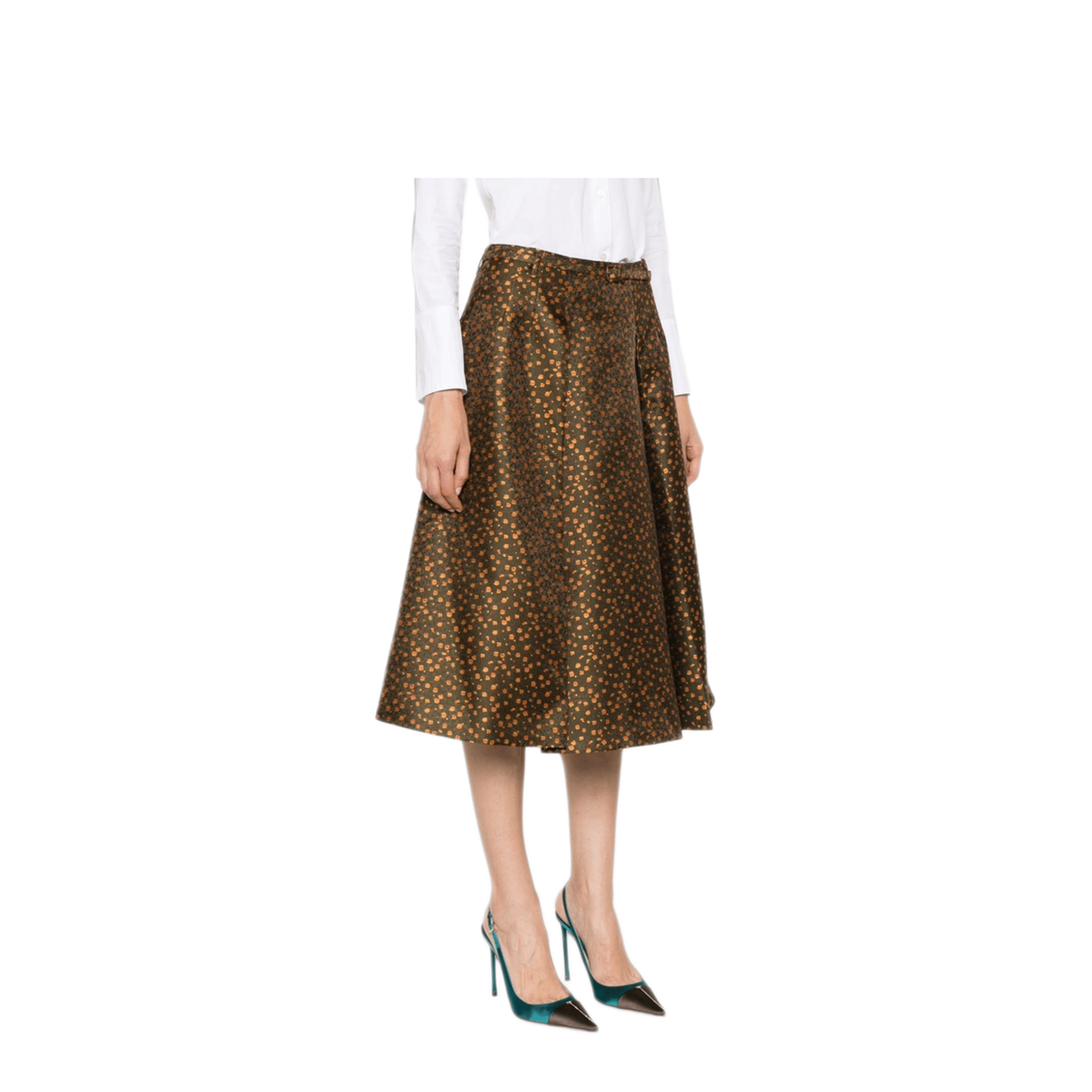 Prada Skirts Green
