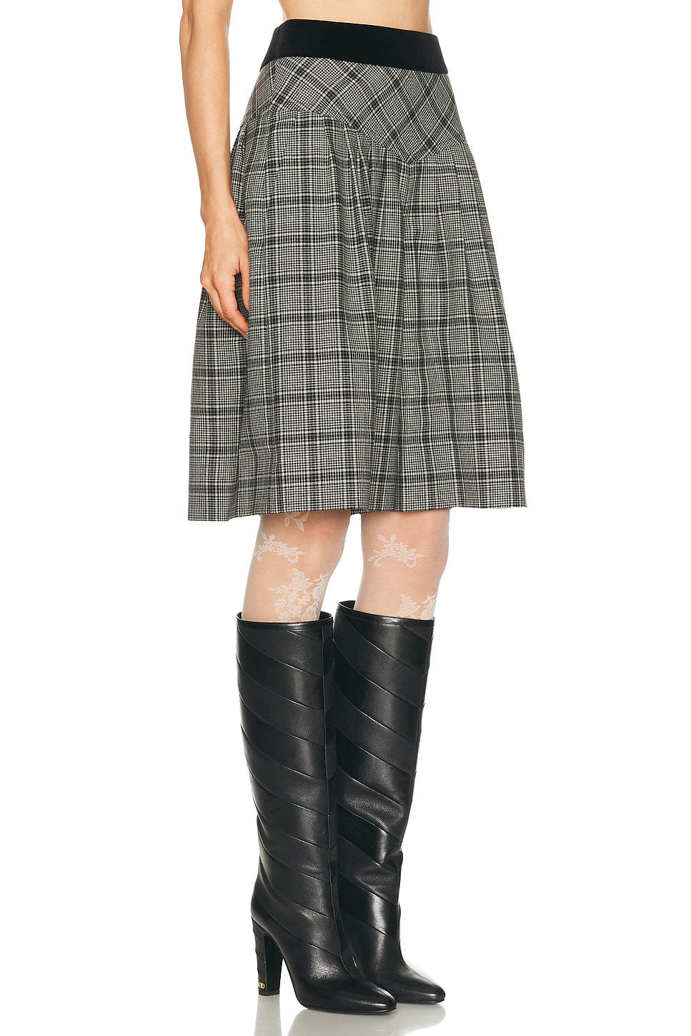 Valentino Check Bermuda Short
