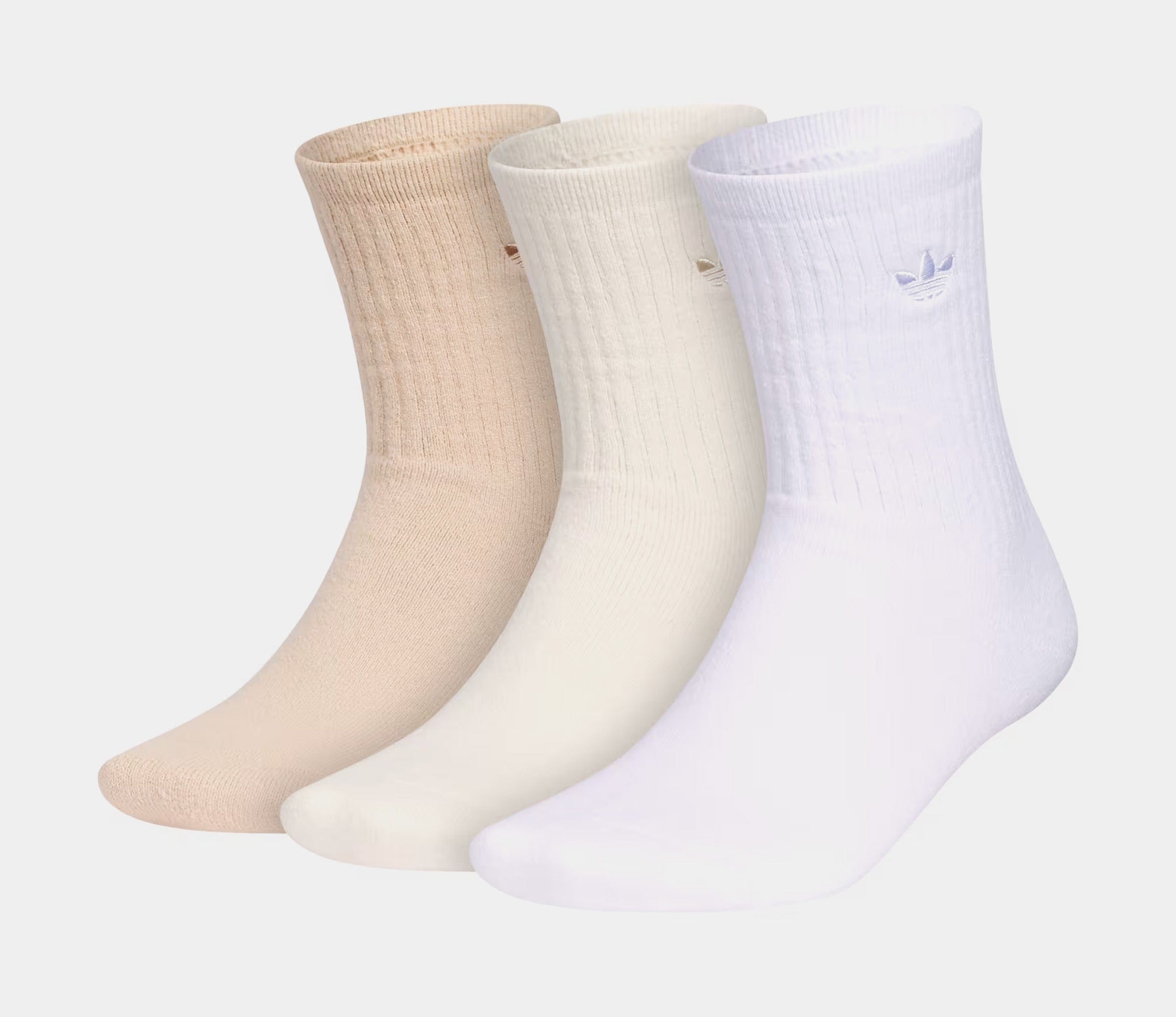 adidas Originals Comfort 3 Pack Mens Socks (Beige)