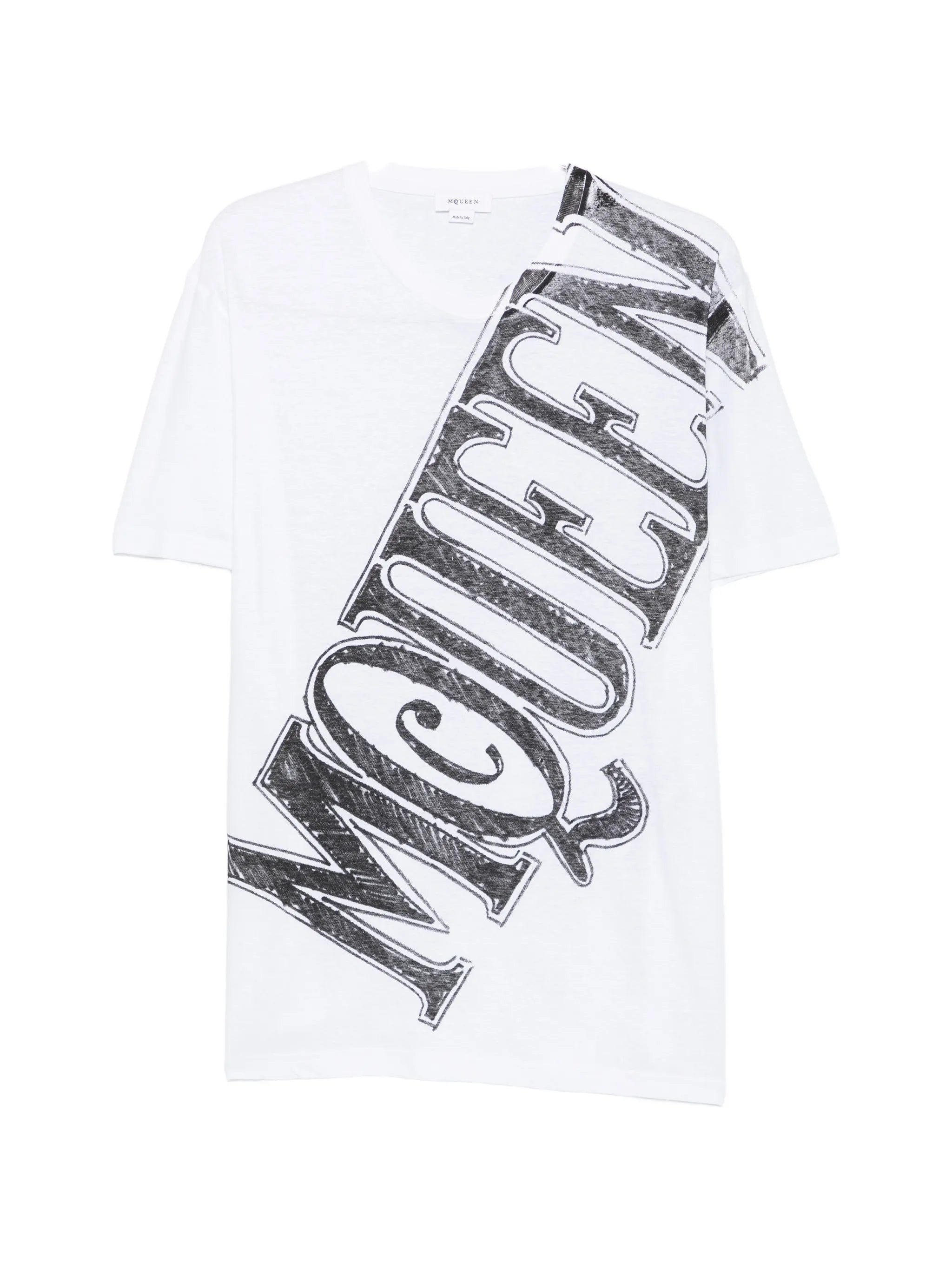 Alexander McQueen logo - print T - shirt