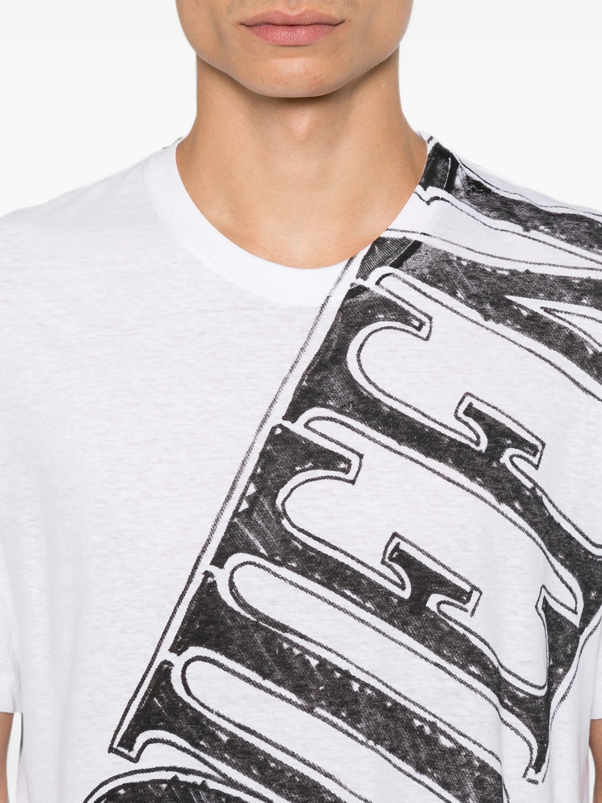 Alexander McQueen logo - print T - shirt