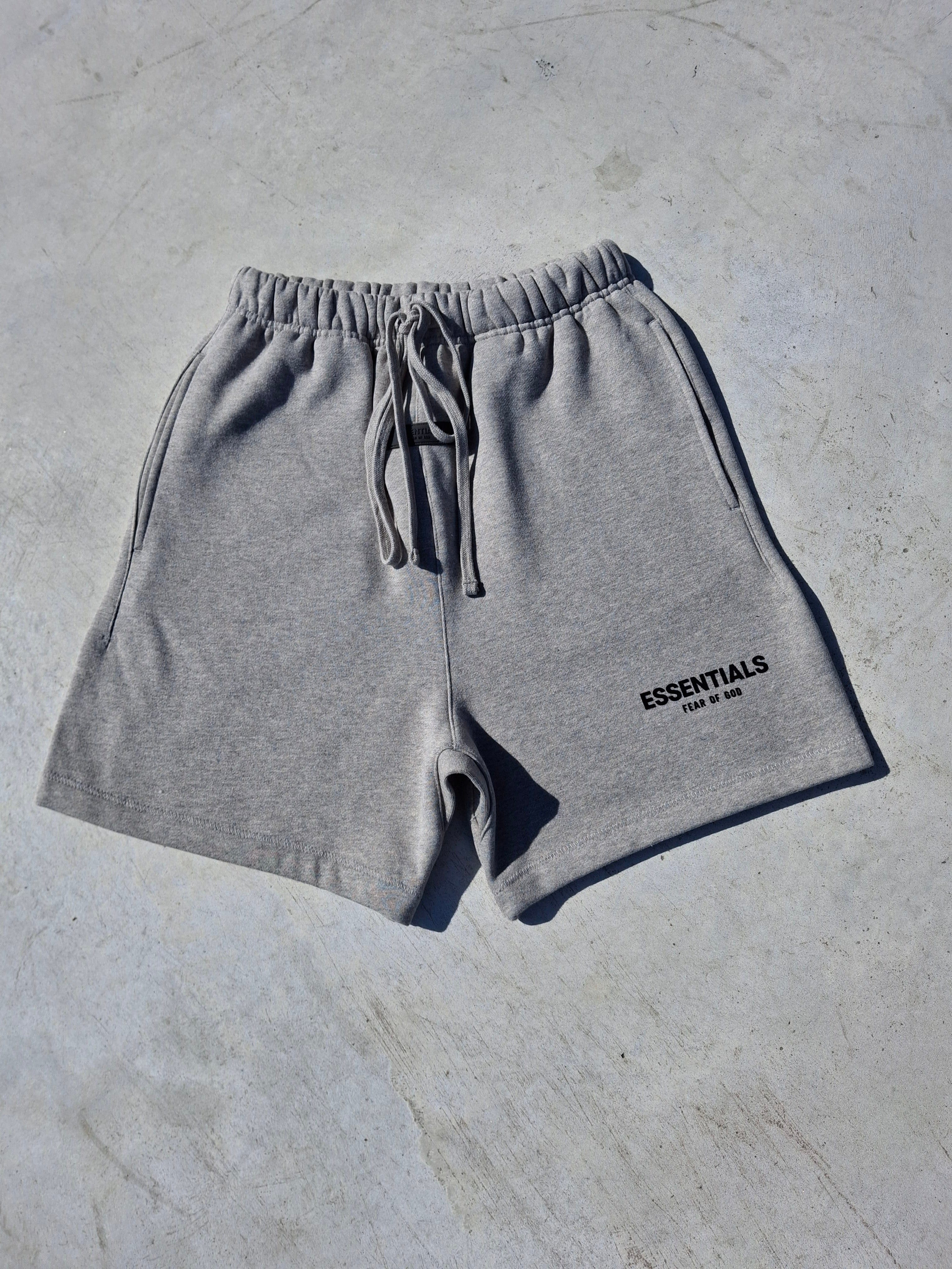 Fear of God Essentials Sweat Short Dark Oatmeal (SS22)