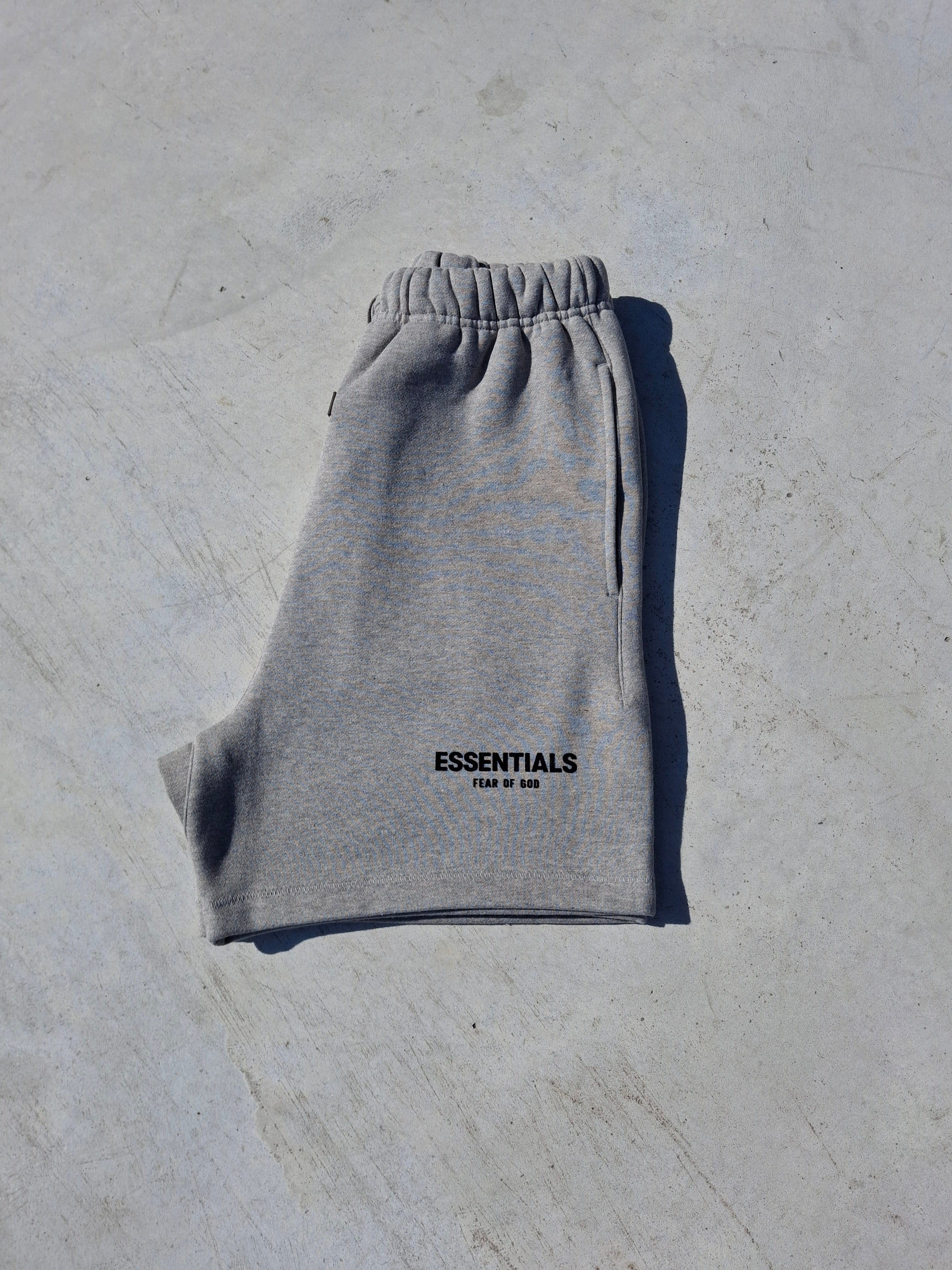 Fear of God Essentials Sweat Short Dark Oatmeal (SS22)