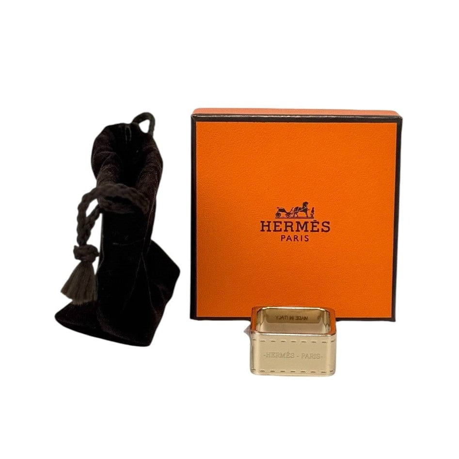 Hermes Square Scarf Ring