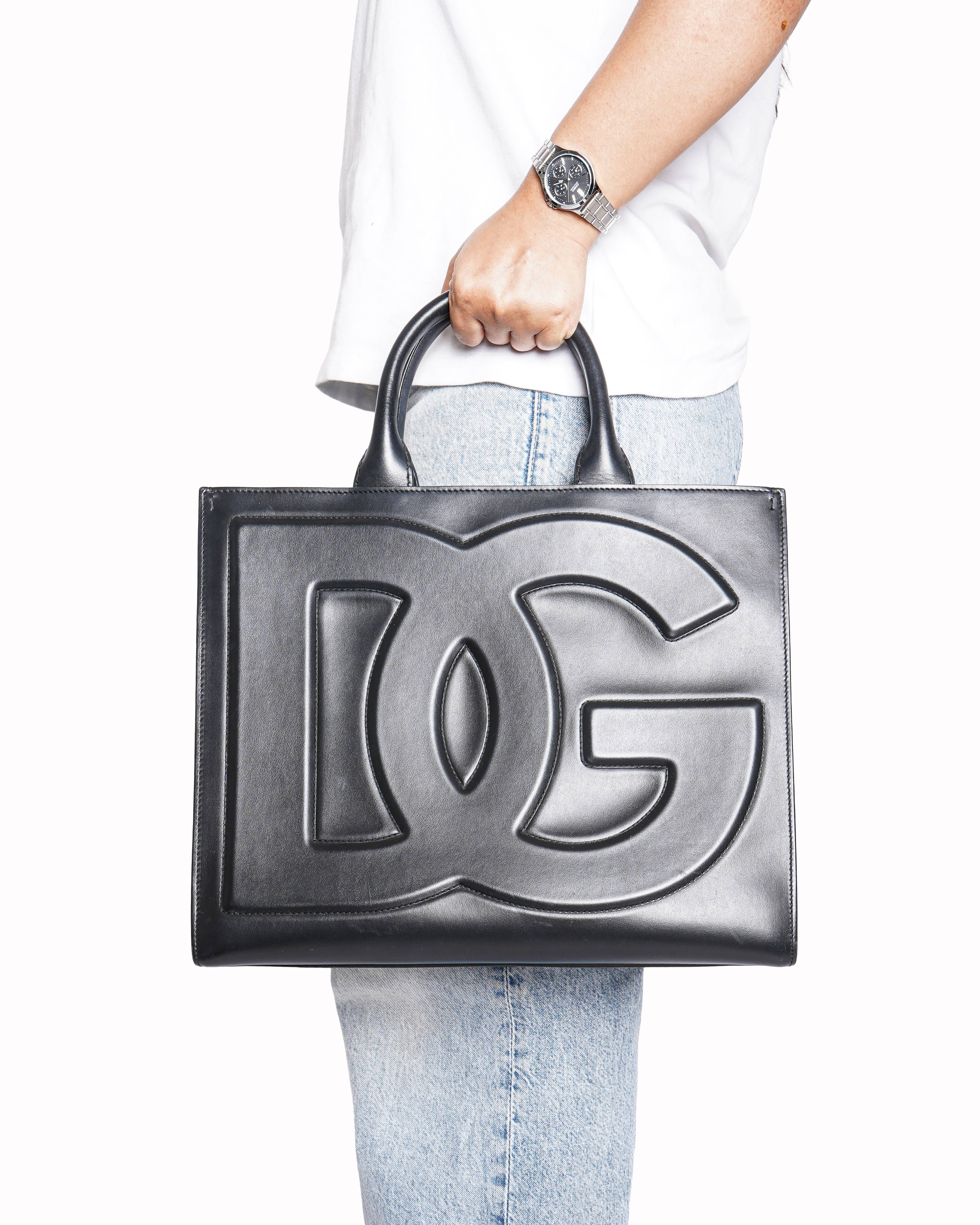 Dolce & Gabbana New Dolce & Gabbana Beatrice Leather Tote Bag