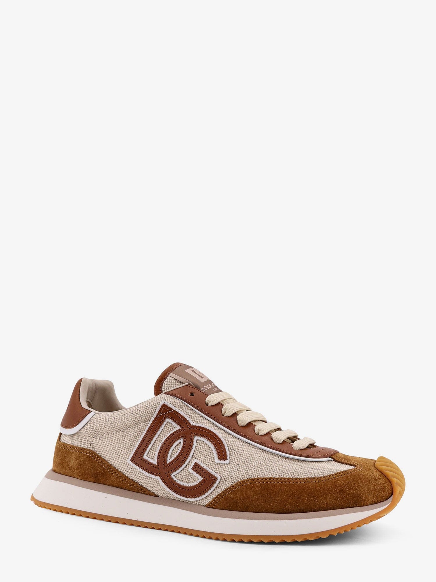Dolce & Gabbana DG Cushion canvas with side logo sneakers