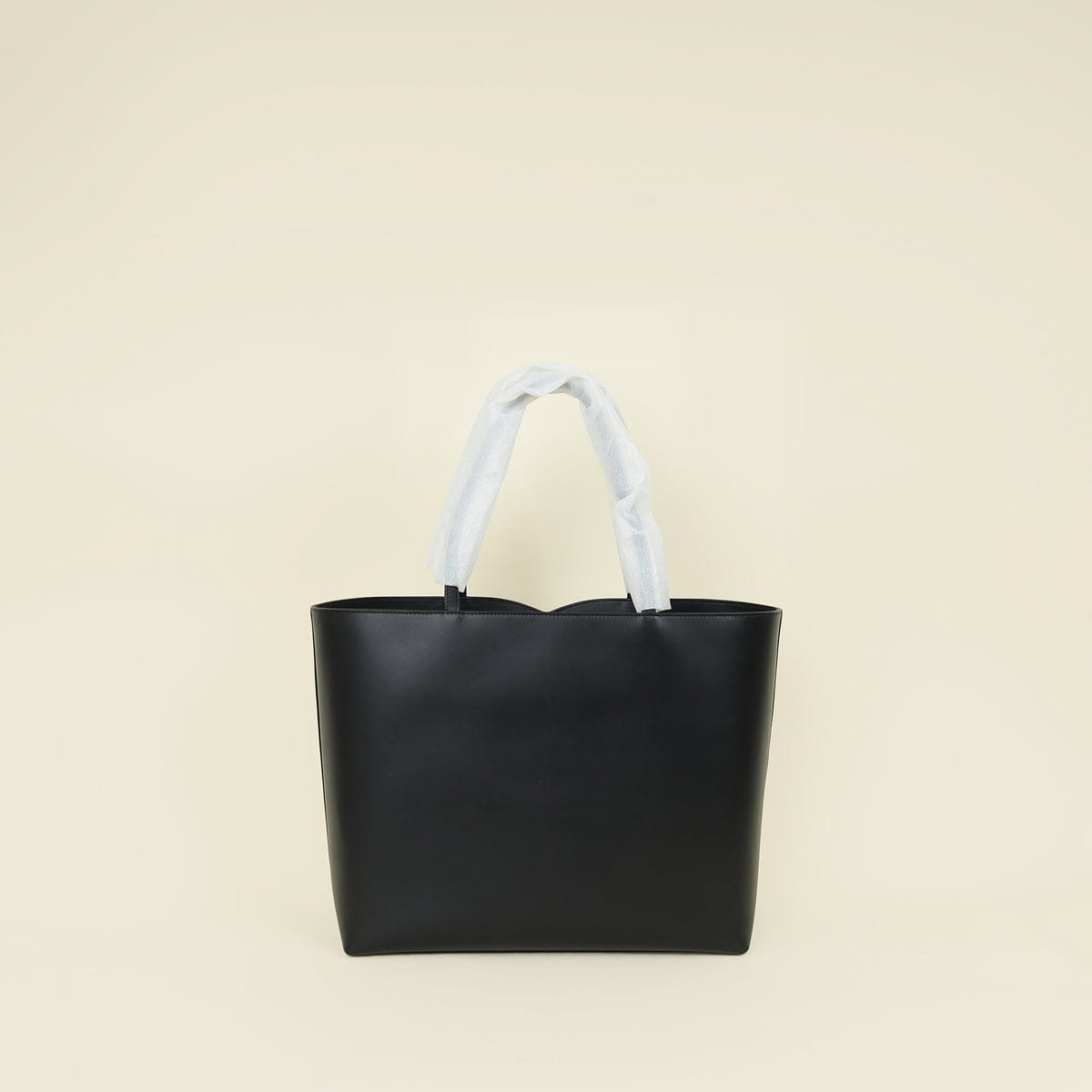 Dolce & Gabbana Black DG Logo Shopping Tote Medium Bag