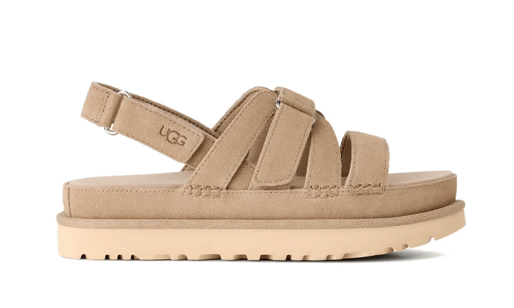UGG Goldenstar Gleam Sandal Mustard Seed