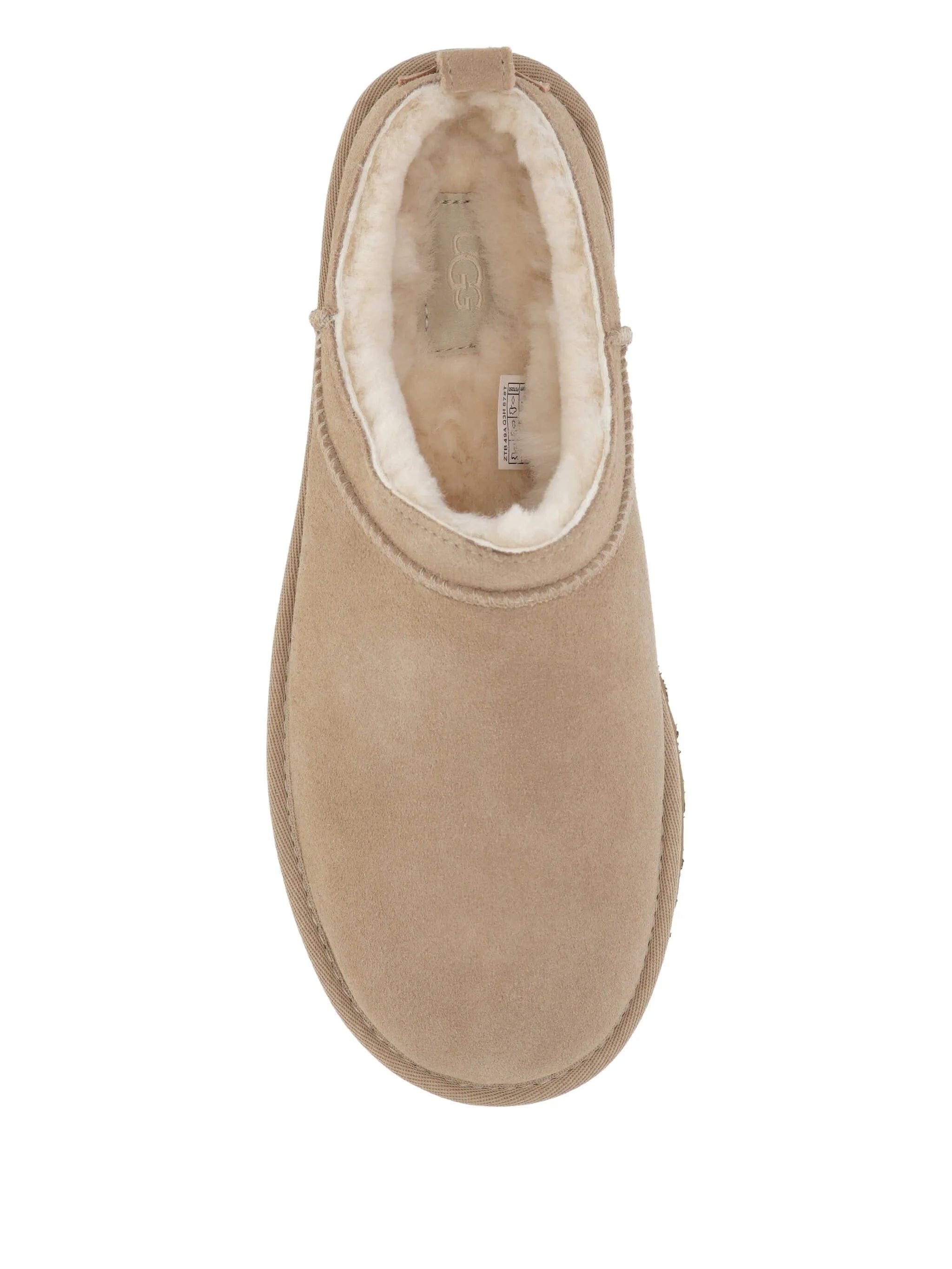UGG stitched label flat shoes