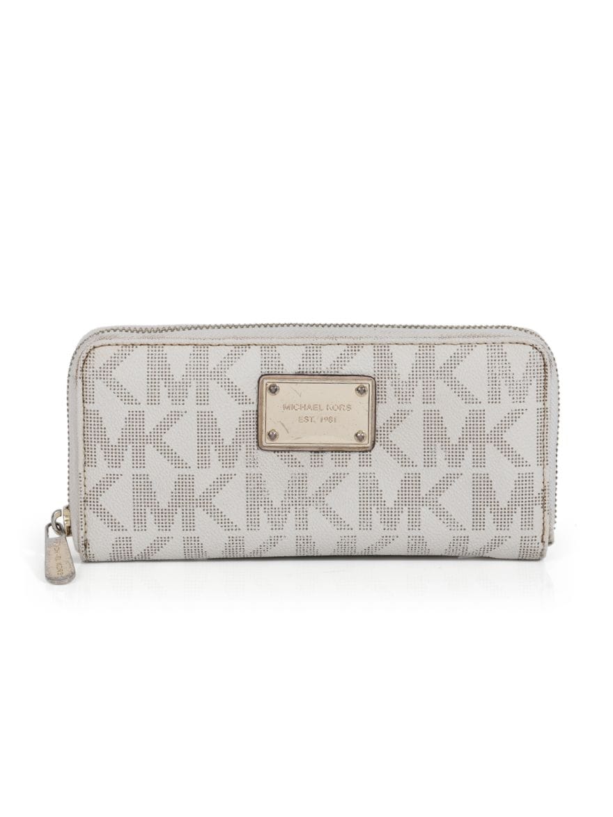Michael Kors Monogram continental wallet