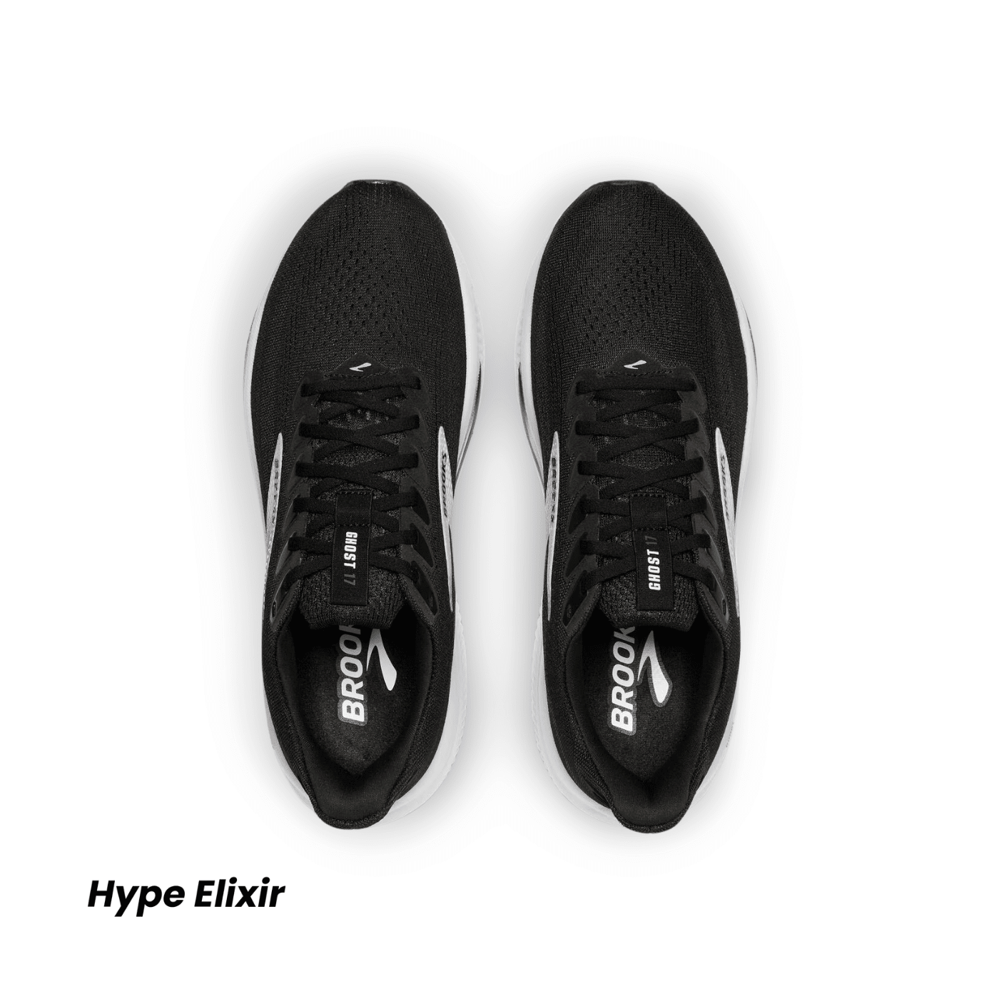 Brooks Ghost 17 Black/White