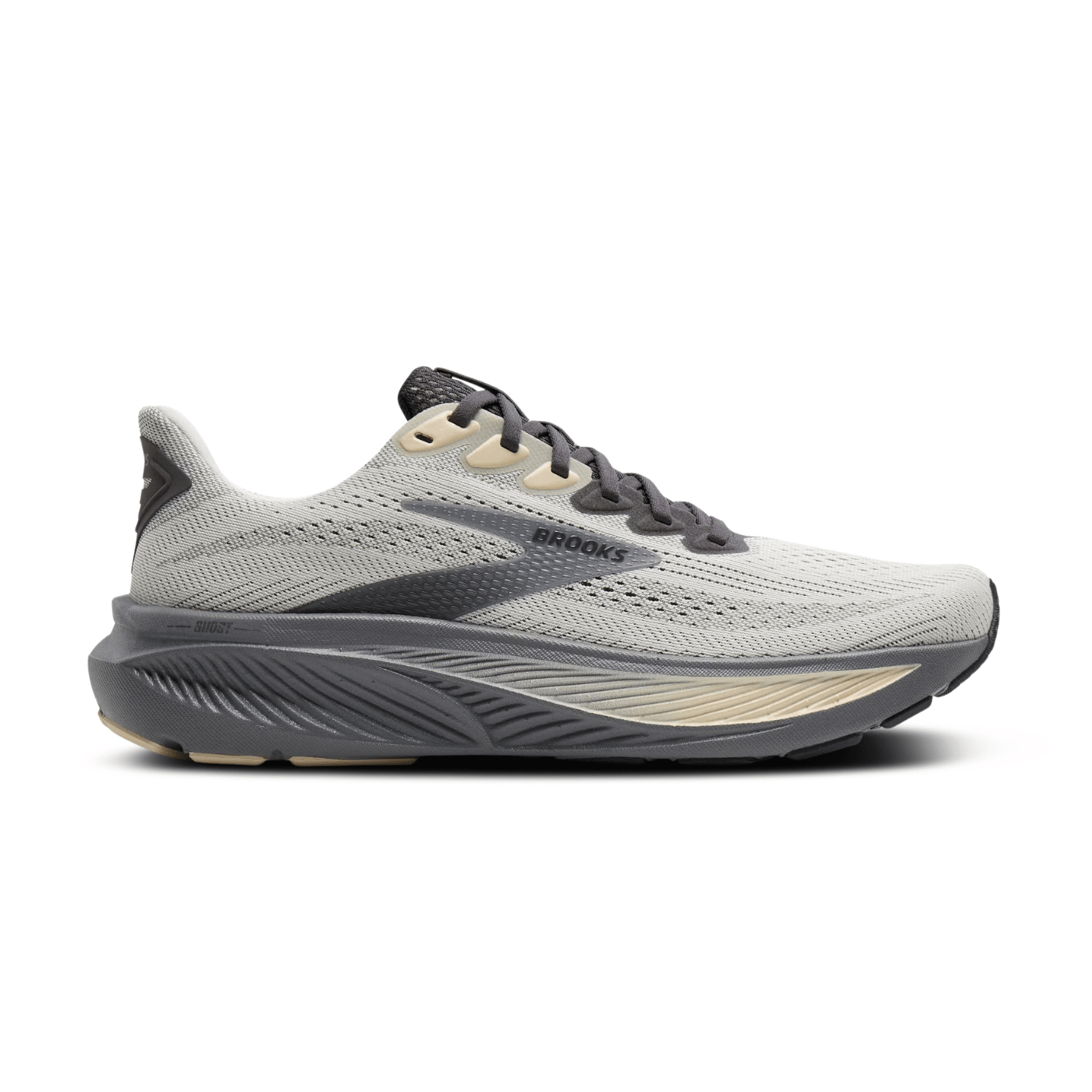 Brooks Ghost 17 Vaporous Grey/Sand