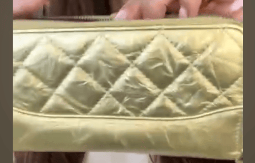 Chanel IB26040109 Chanel Gabrielle Zip Gold Lambskin