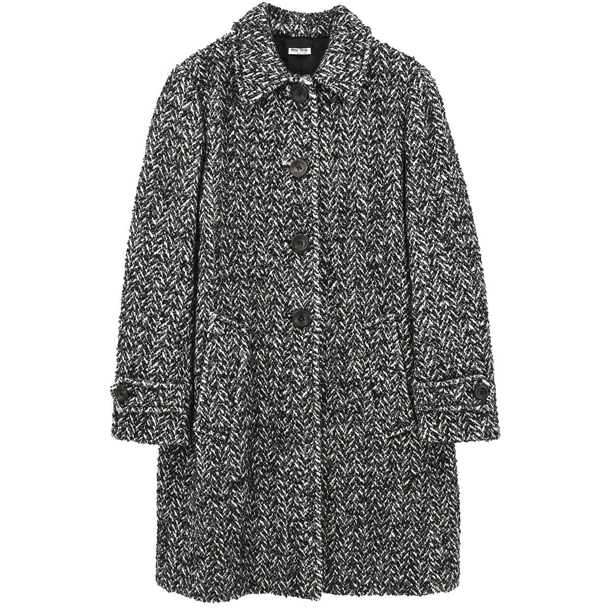 Miu Miu 2018 Single Breasted Coat Gray #40