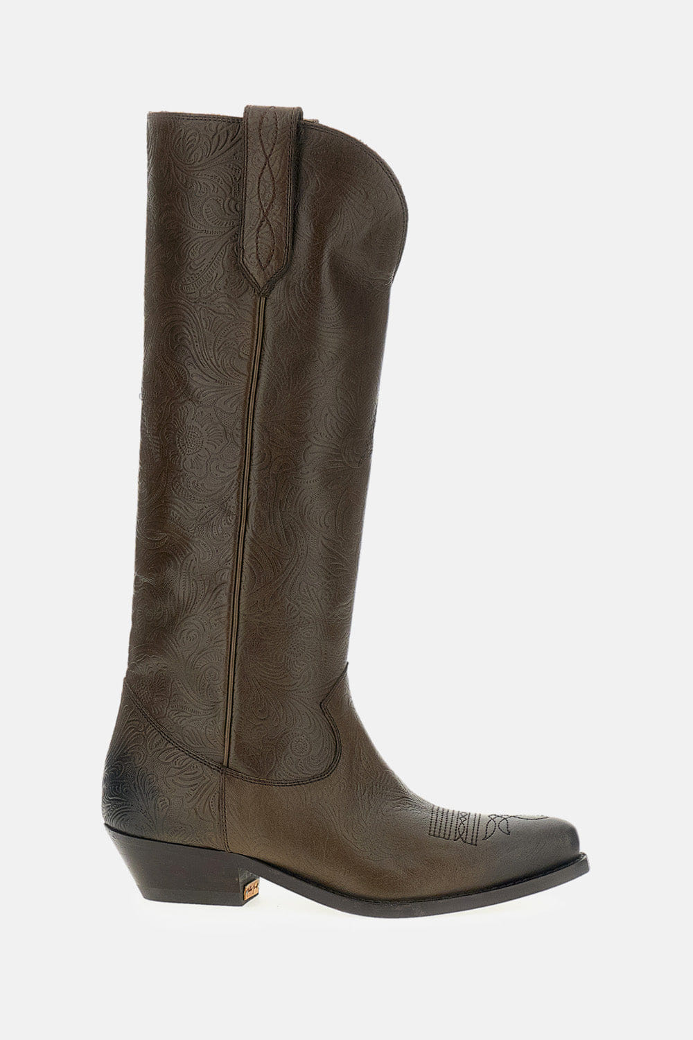 Golden Goose STIVALI TEXANI WISH STAR IN PELLE