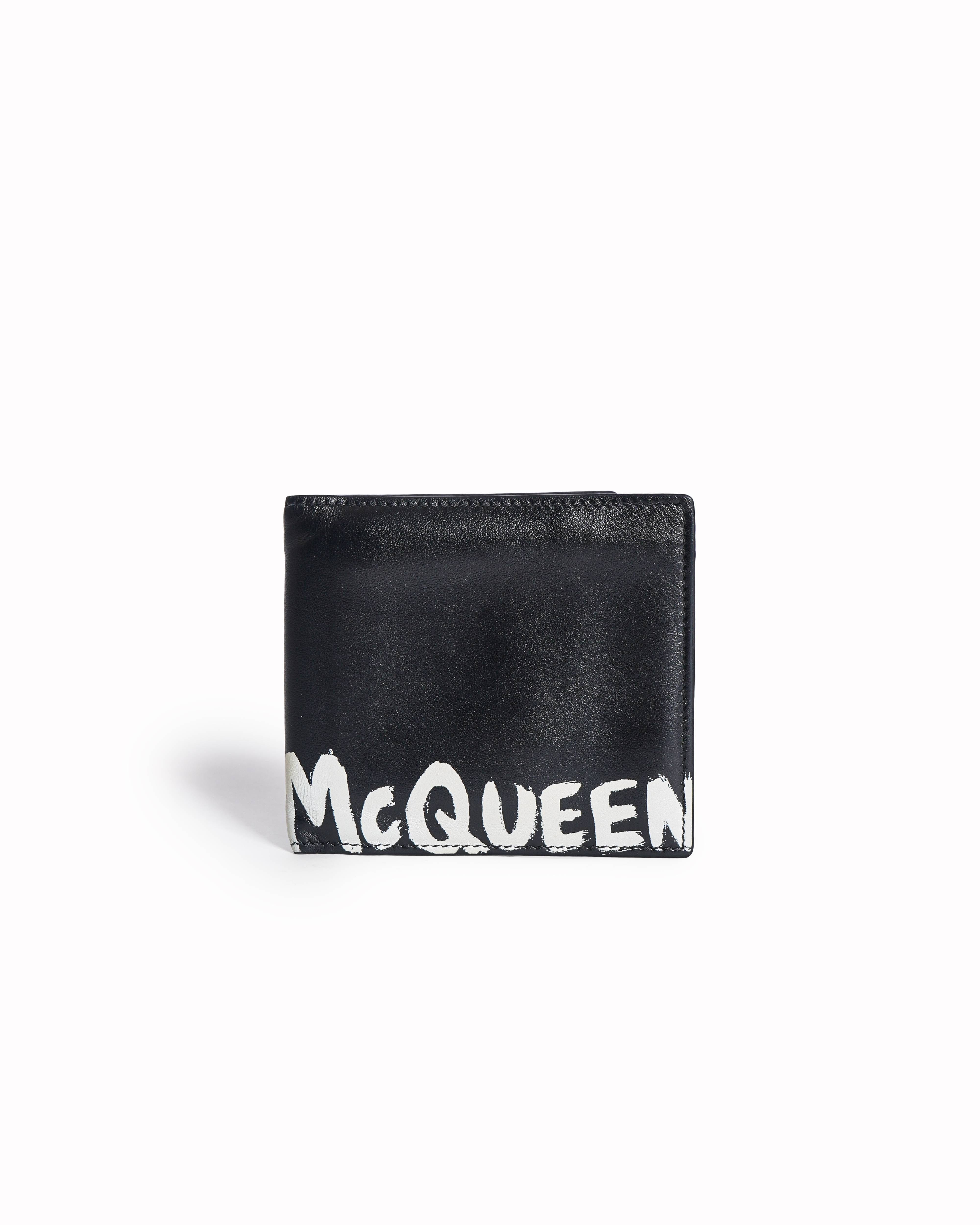 Alexander McQueen Men's Bifold Wallet In Black