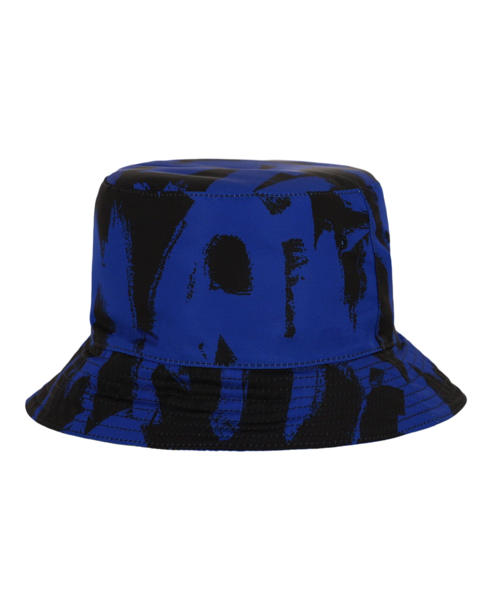 Alexander McQueen Womens Graffiti Logo Print Bucket Hat