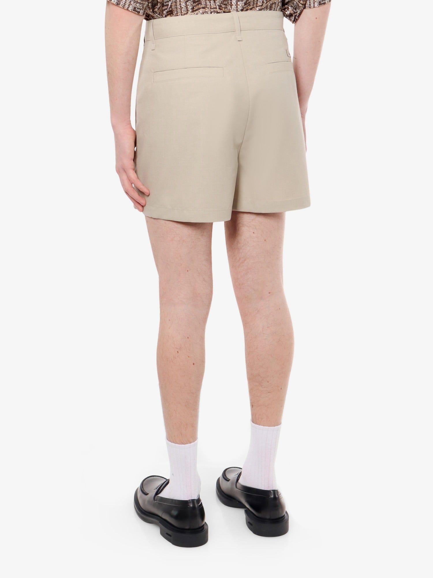 Fendi Wool shorts with Made in Fendi label