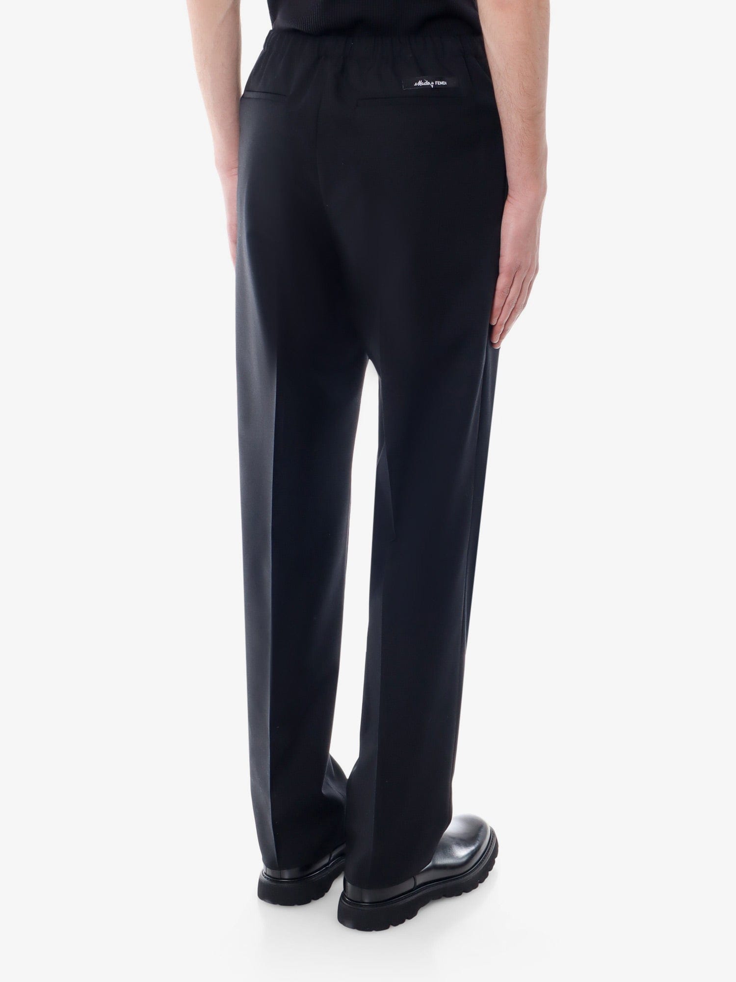 Fendi Wool trouser with Made in Fendi label