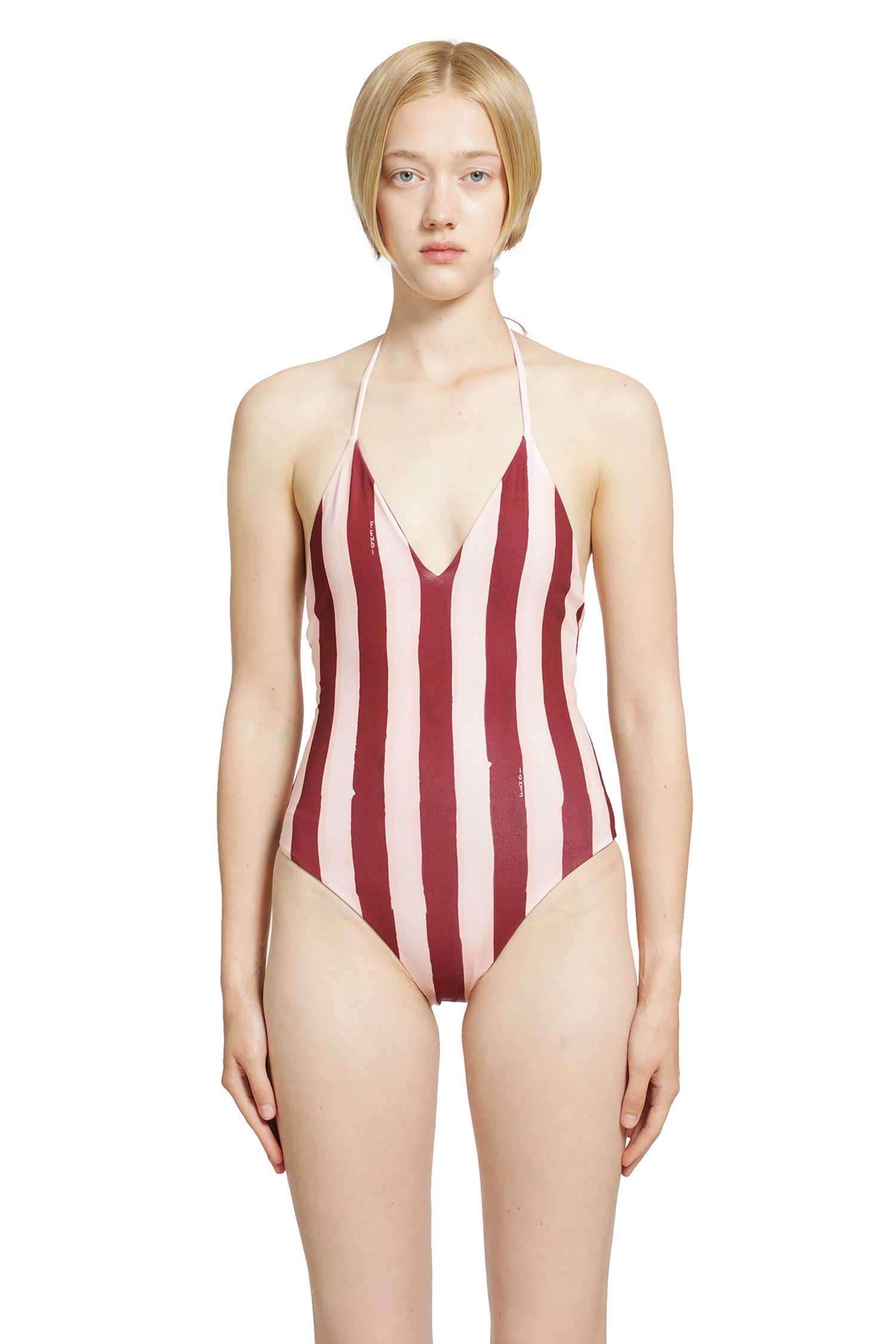 Fendi Striped Swimsuit
