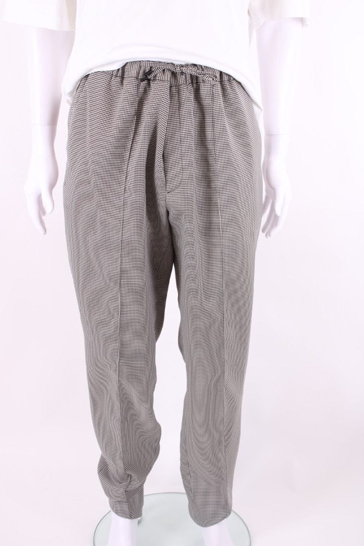 Fendi Trousers Black/White L