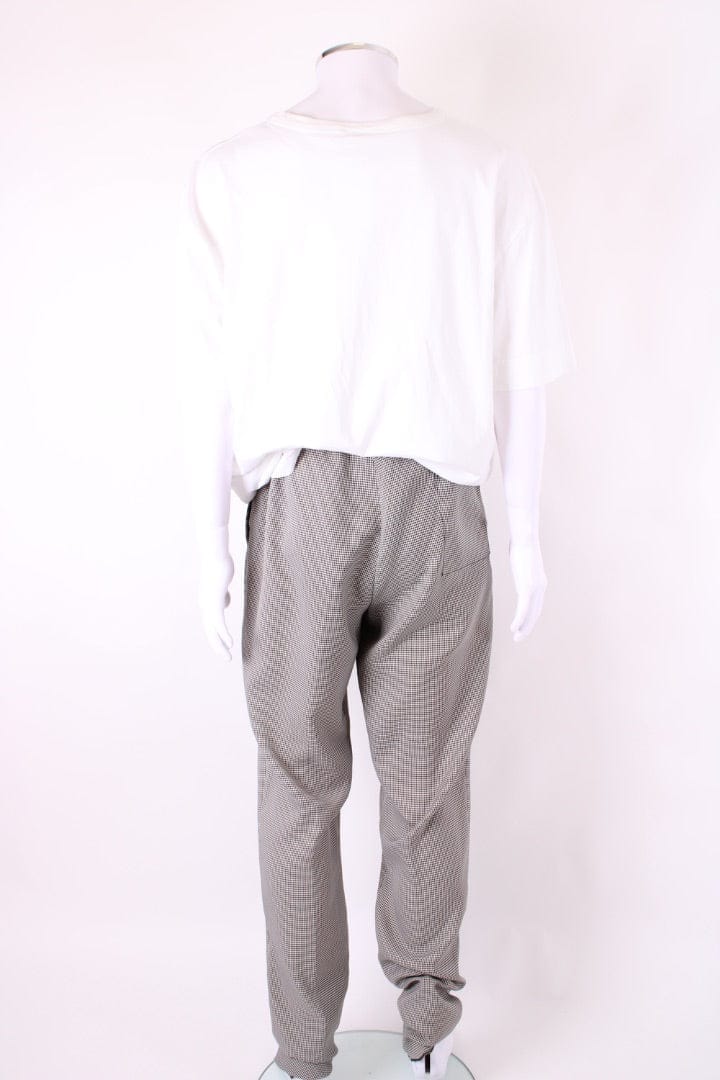 Fendi Trousers Black/White L